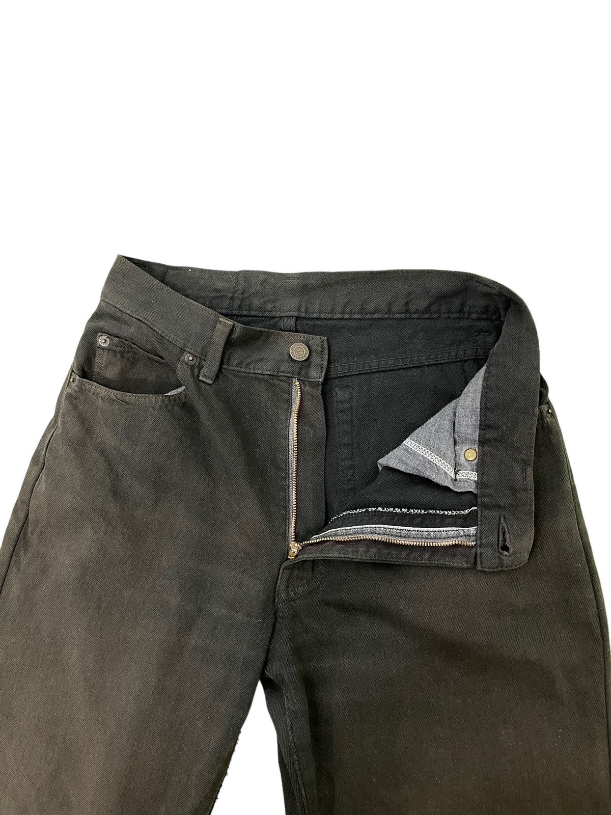 Japanese Brand Flare Jeans GL Heart Japan Faded Boot Cut 7🟦7 Size US 30 / EU 46 - 10 Thumbnail