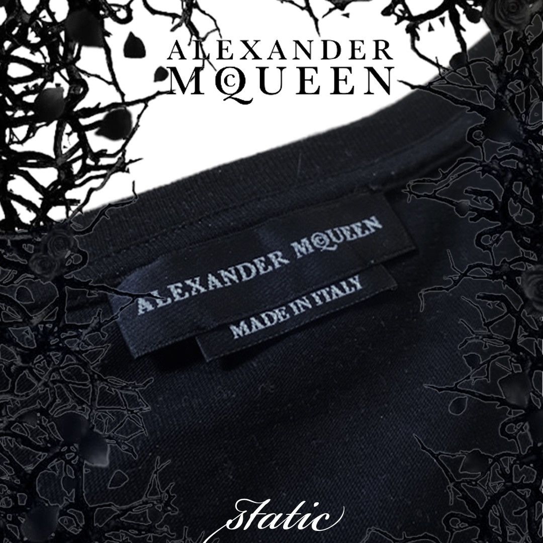 Alexander McQueen Alexander Mcqueen Skull & Floral T-Shirt. Size US M / EU 48-50 / 2 - 3 Thumbnail
