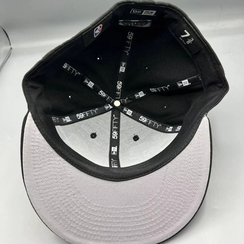 New Era Brooklyn Nets Hat Men 7 3/8 59Fifty New Era 1946 NBA Fitted Size ONE SIZE - 4 Thumbnail