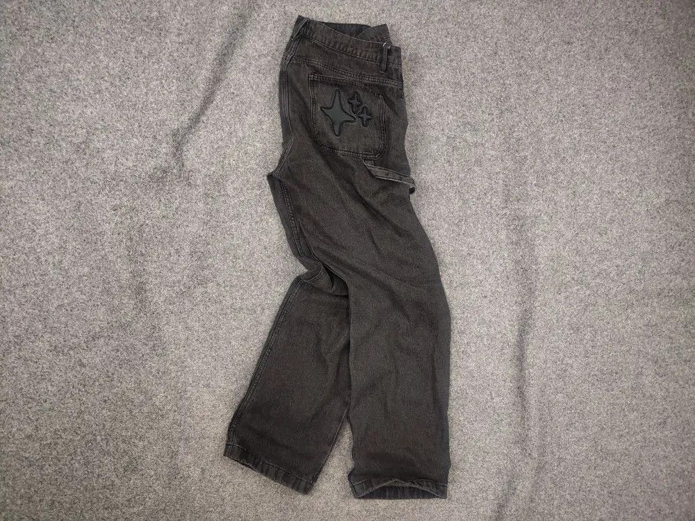 Broken Planet Broken Planet Market carpenter Dark Gray Star Denim Jeans Size US 34 / EU 50 - 1 Thumbnail