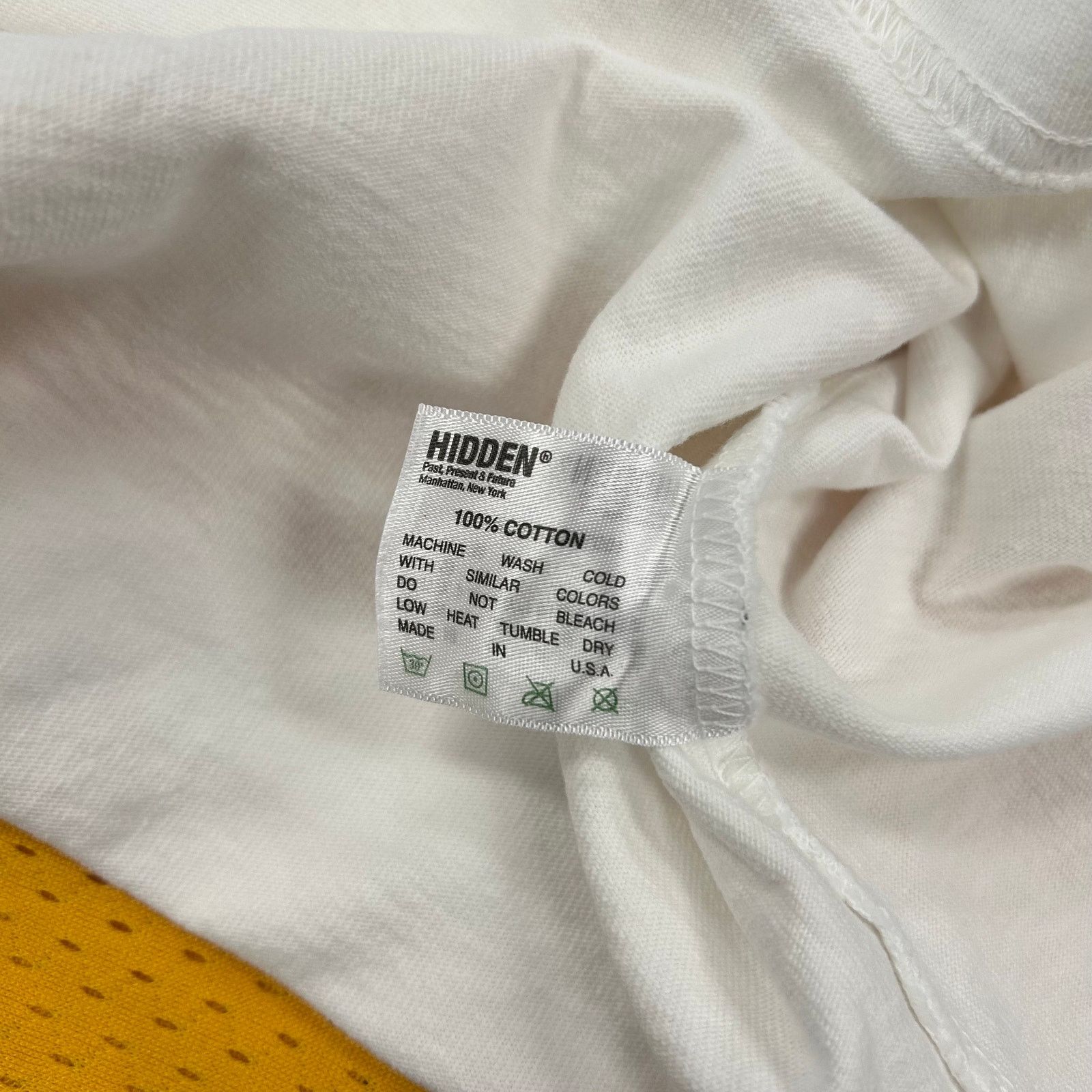 HIDDEN Hidden NY Classic Logo Tee T Shirt size XXL 2XL White Blue Size US XXL / EU 58 / 5 - 6 Thumbnail