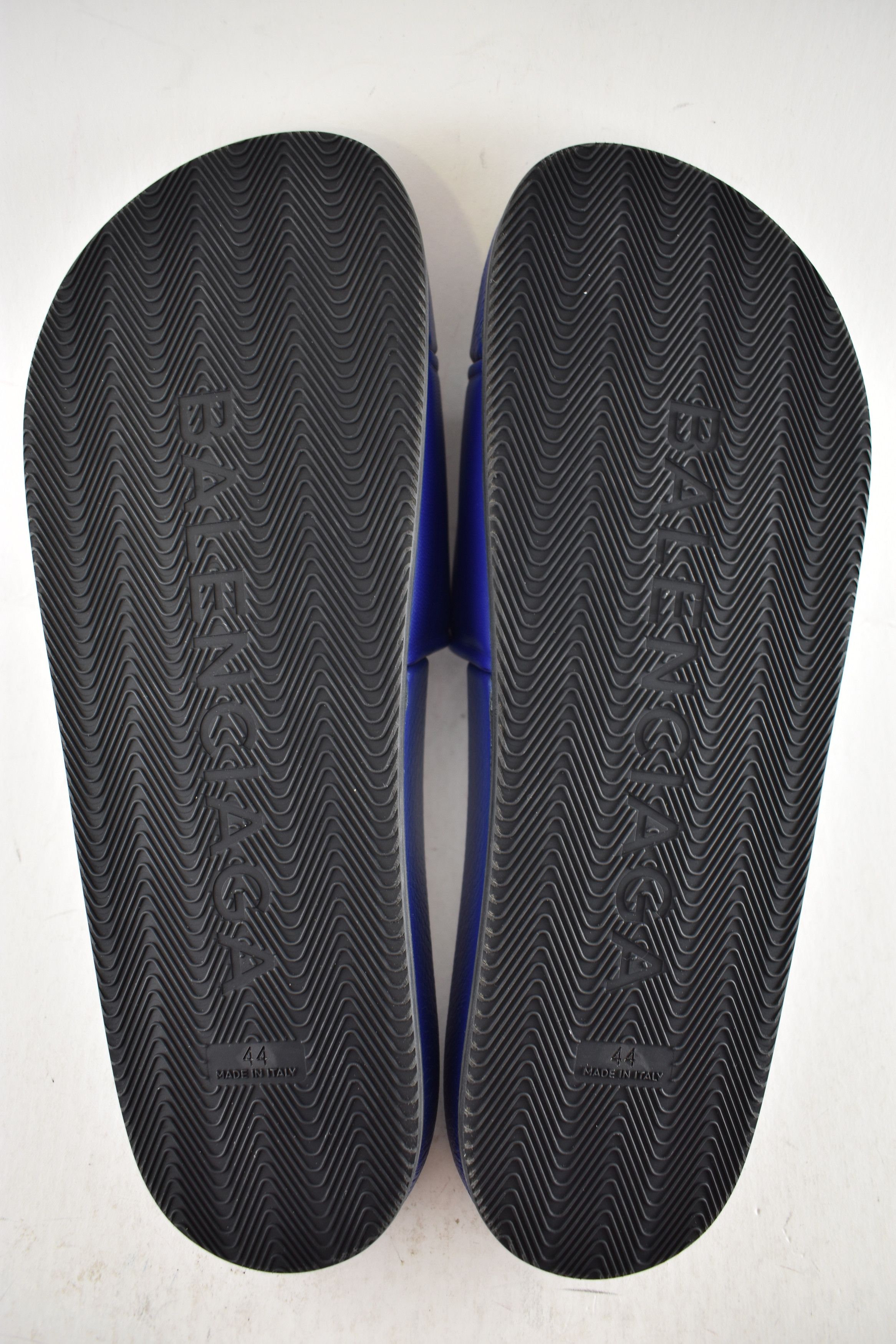 Balenciaga Leather Campaign Logo Slide Pool Sandal Flip Flop Flat 44 11 Size US 11 / EU 44 - 15 Thumbnail