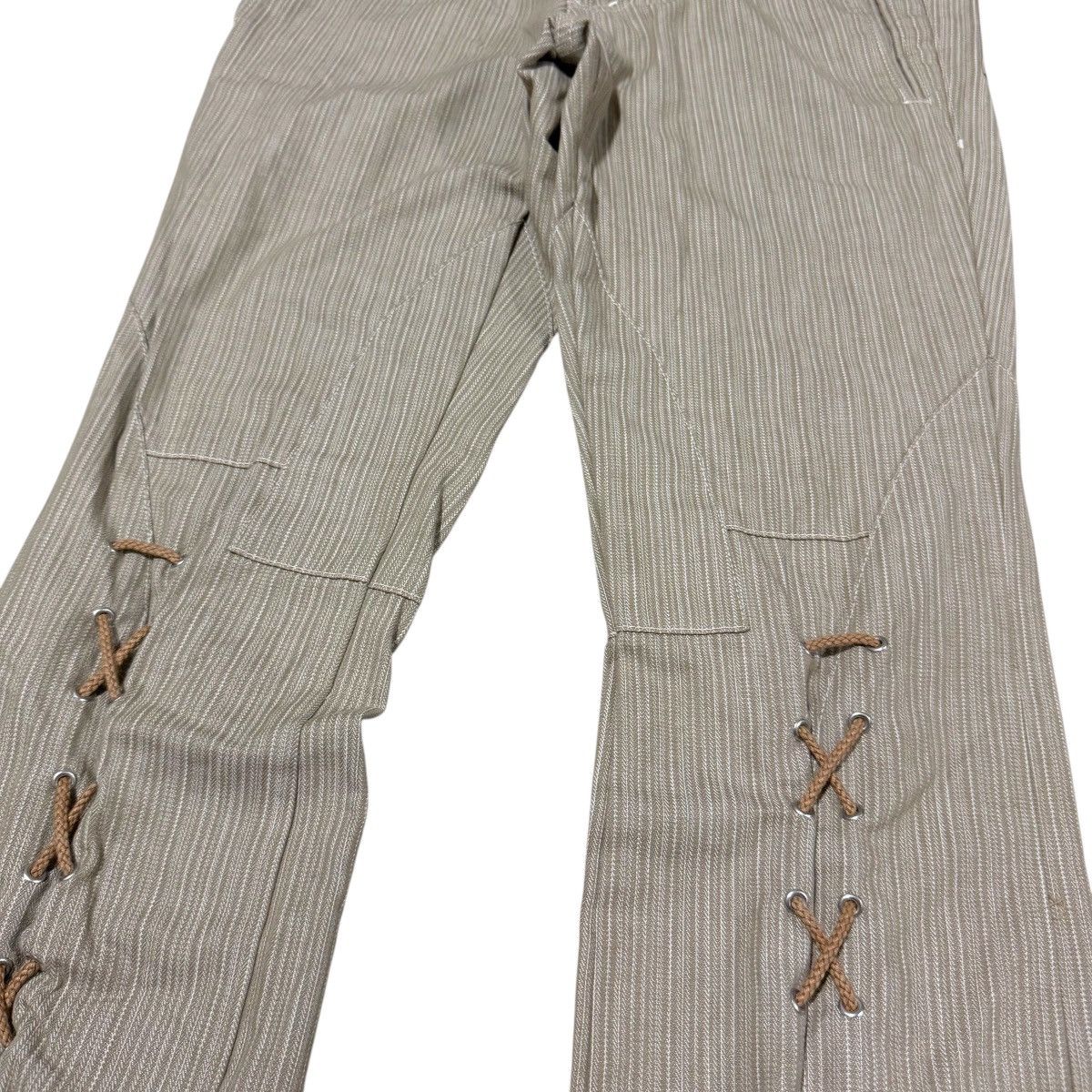 Tornado Mart RARE Tornado Mart Laceup Boots cut Pants Size US 30 / EU 46 - 4 Thumbnail