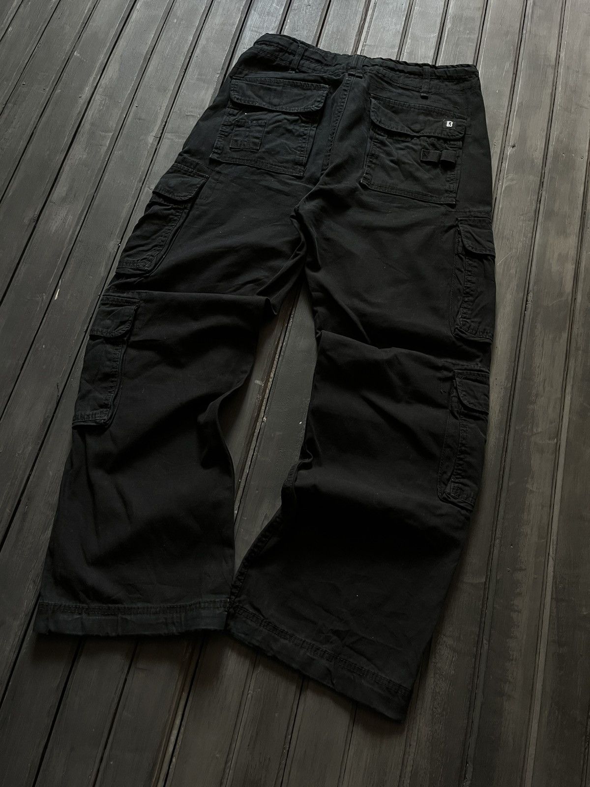 Hysteric Glamour VTG Baggy Rap SK8 JNCO Balenci Style Cargo Jeans Y2K Size US 31 - 2 Thumbnail