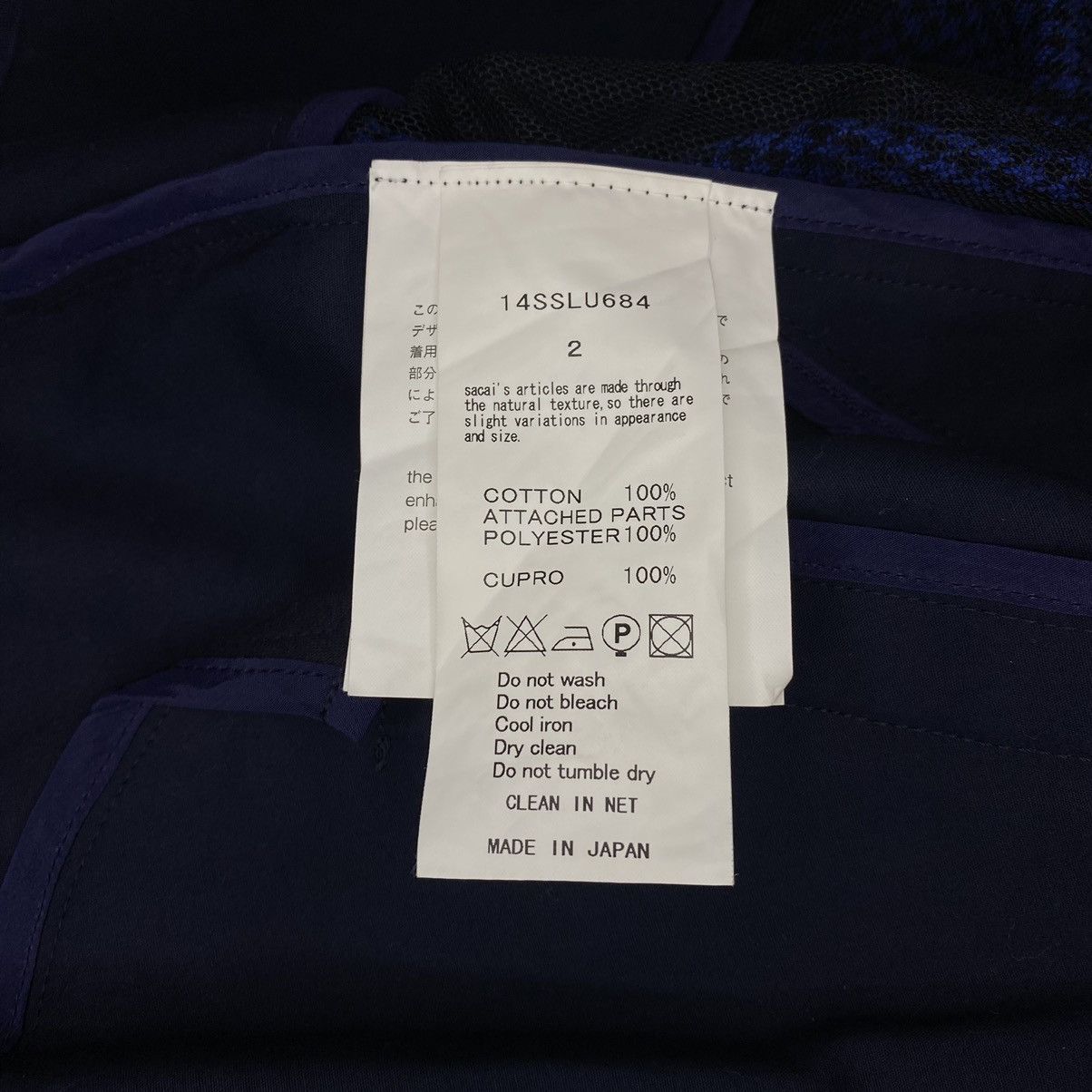 Sacai Sacai Luck Biker Jacket Size S / US 4 / IT 40 - 8 Thumbnail