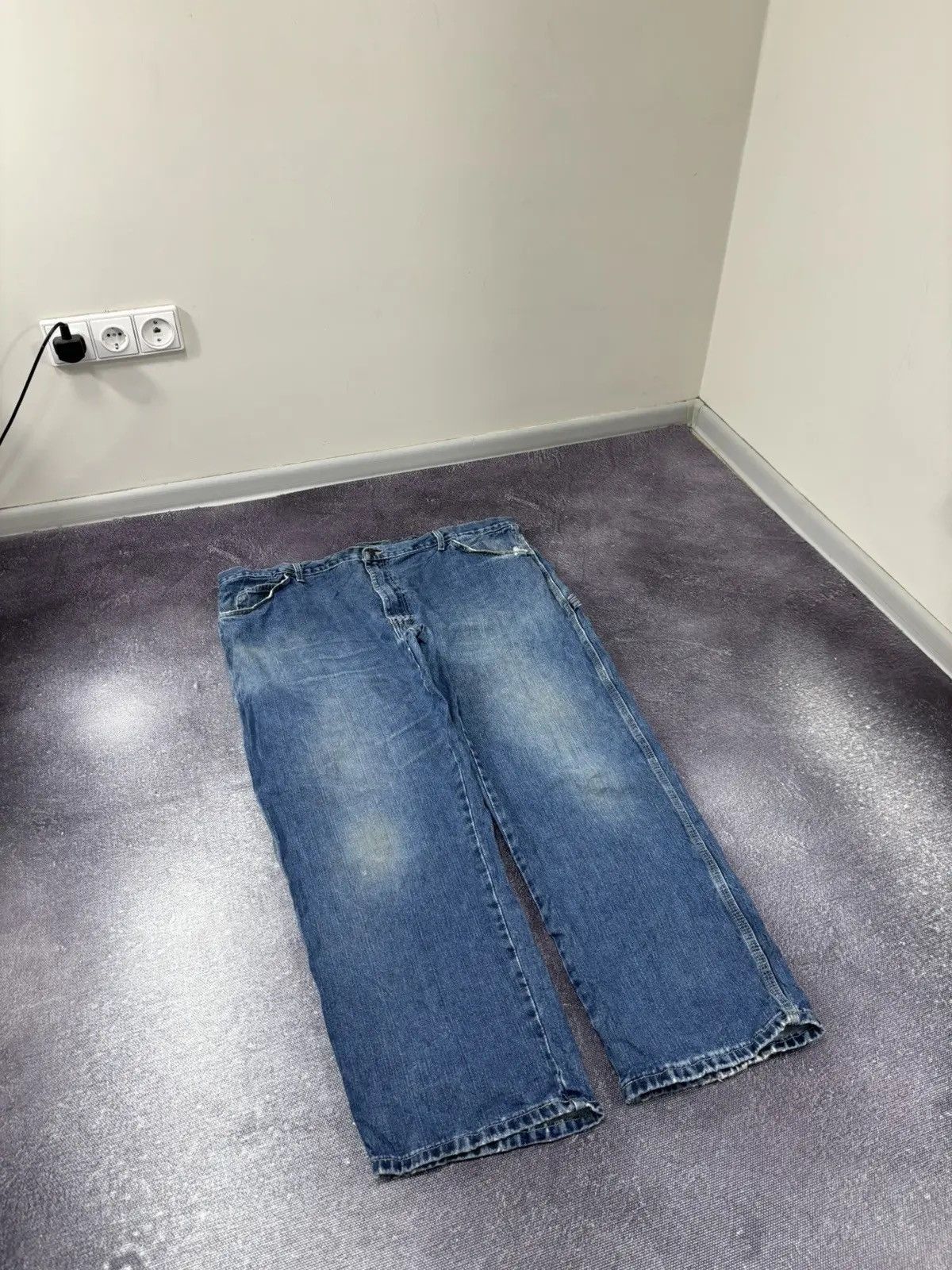 Dickies × Vintage Vintage Dickies Relaxed Fit American Work Denim Baggy Jeans Size US 44 / EU 60 - 6 Thumbnail