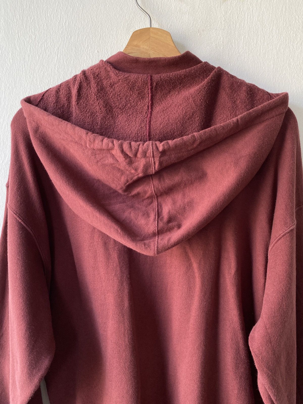 Issey Miyake × Japanese Brand × Tete Homme 1990s - Tete Homme By Katoh Kazutaka Zipper Hoodie Size US L / EU 52-54 / 3 - 10 Thumbnail