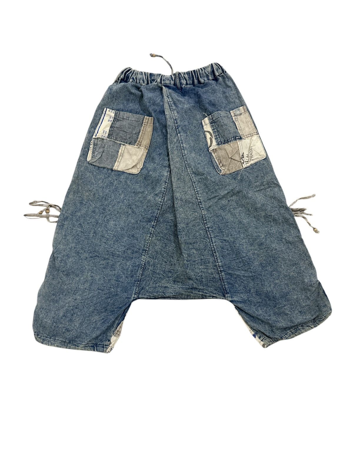 Vintage Rare El Redoe Haram pant Patch Work Design Kapital Inspired Size US 30 / EU 46 - 2 Thumbnail