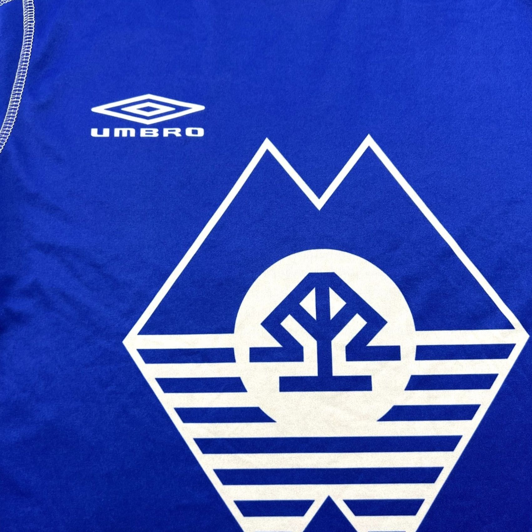 Umbro FK Molde Umbro Mens Home Football Jersey Shirt XL Blue Long Sleeve Rounded Neck Activewear Sports Football Moisture Wicking Quick Dry Size US XL / EU 56 / 4 - 5 Thumbnail