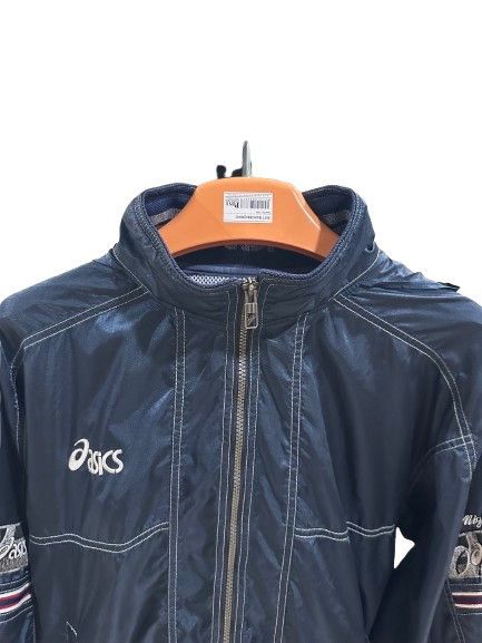 Asics Vintage Asics Bomber Jacket🔥 Size US XL / EU 56 / 4 - 2 Thumbnail