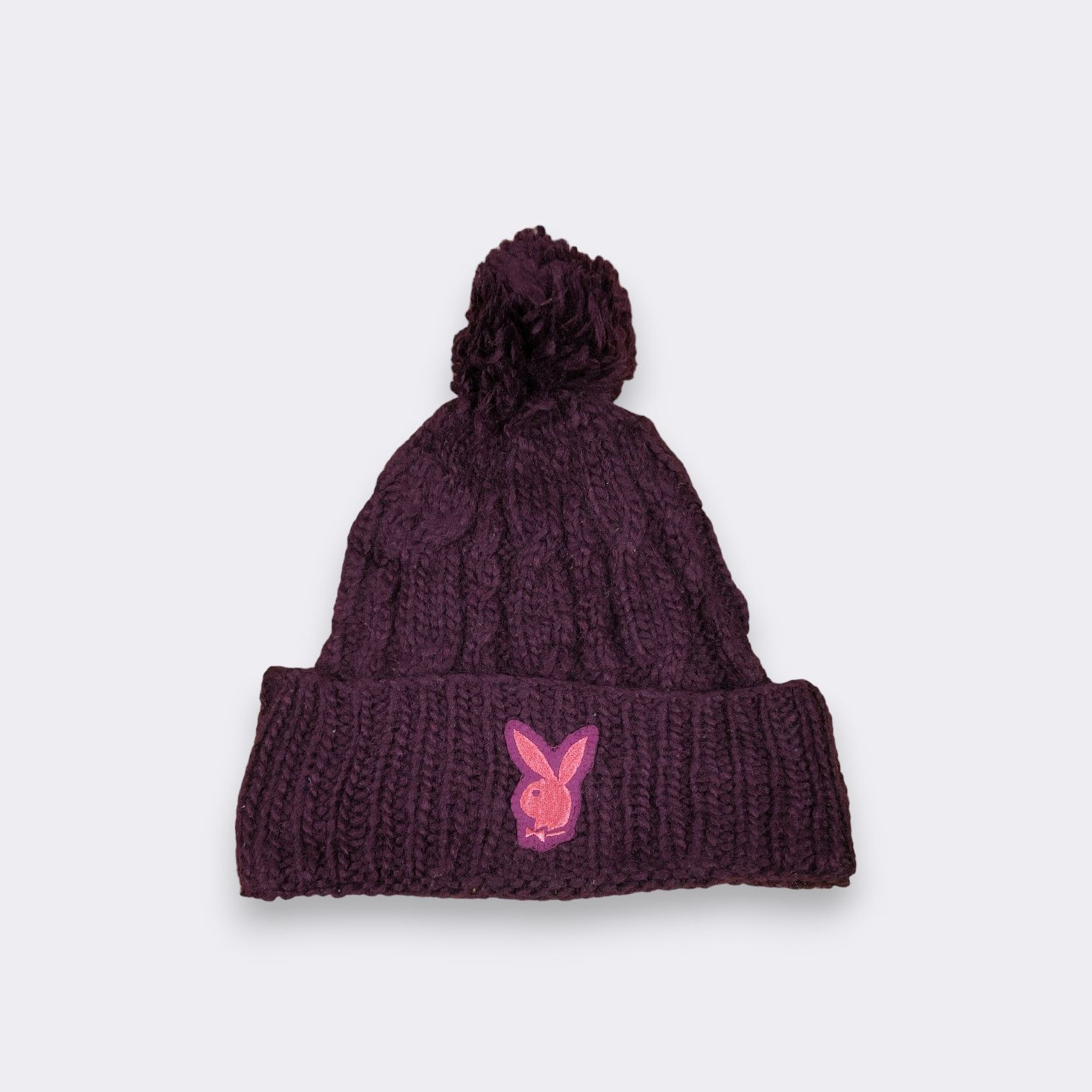 Playboy × Vintage Vintage Playboy Beanie Hat B1452 Size ONE SIZE - 3 Thumbnail