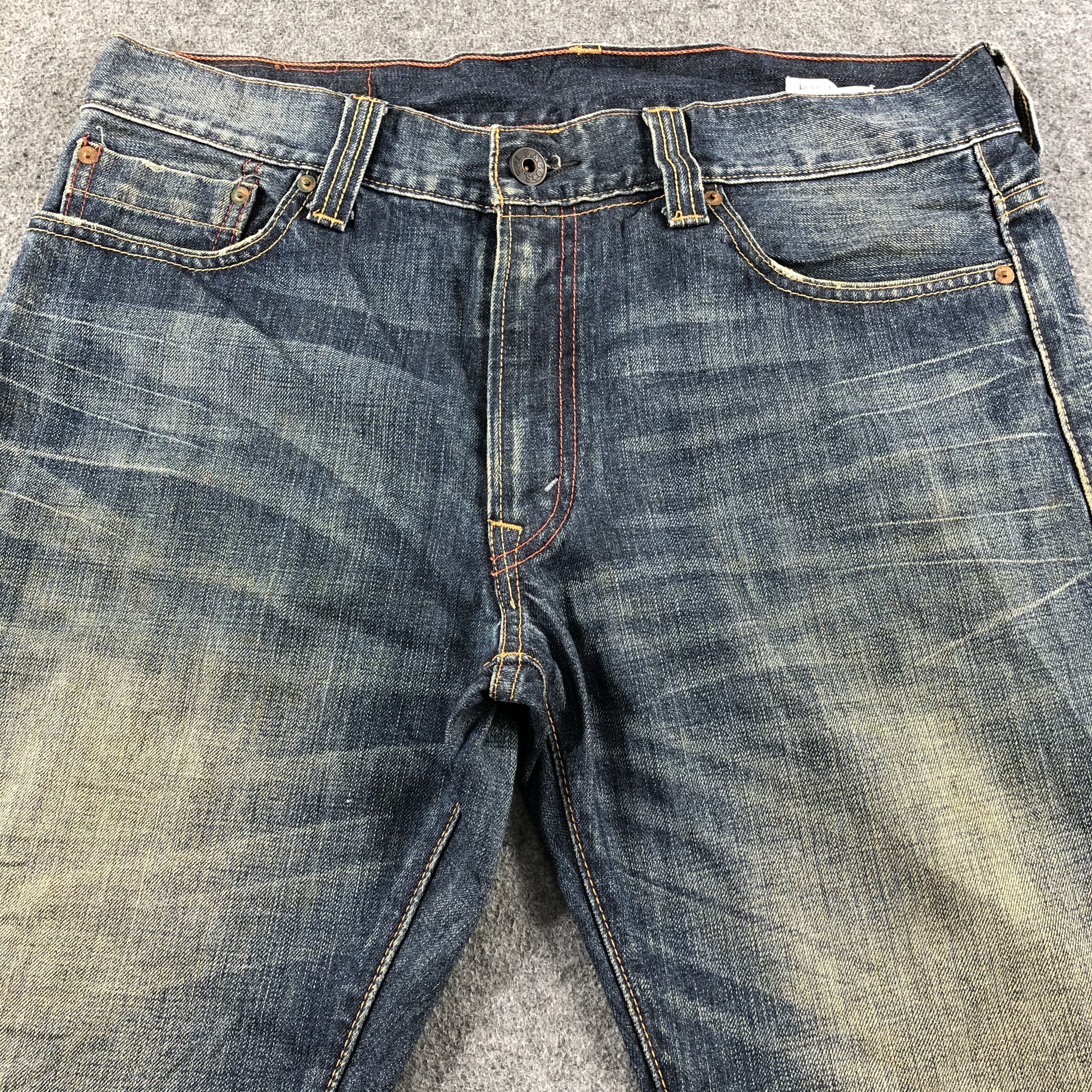 Levi's Vintage Blue Wash Levis Jeans-J2636 Size US 37 - 3 Thumbnail