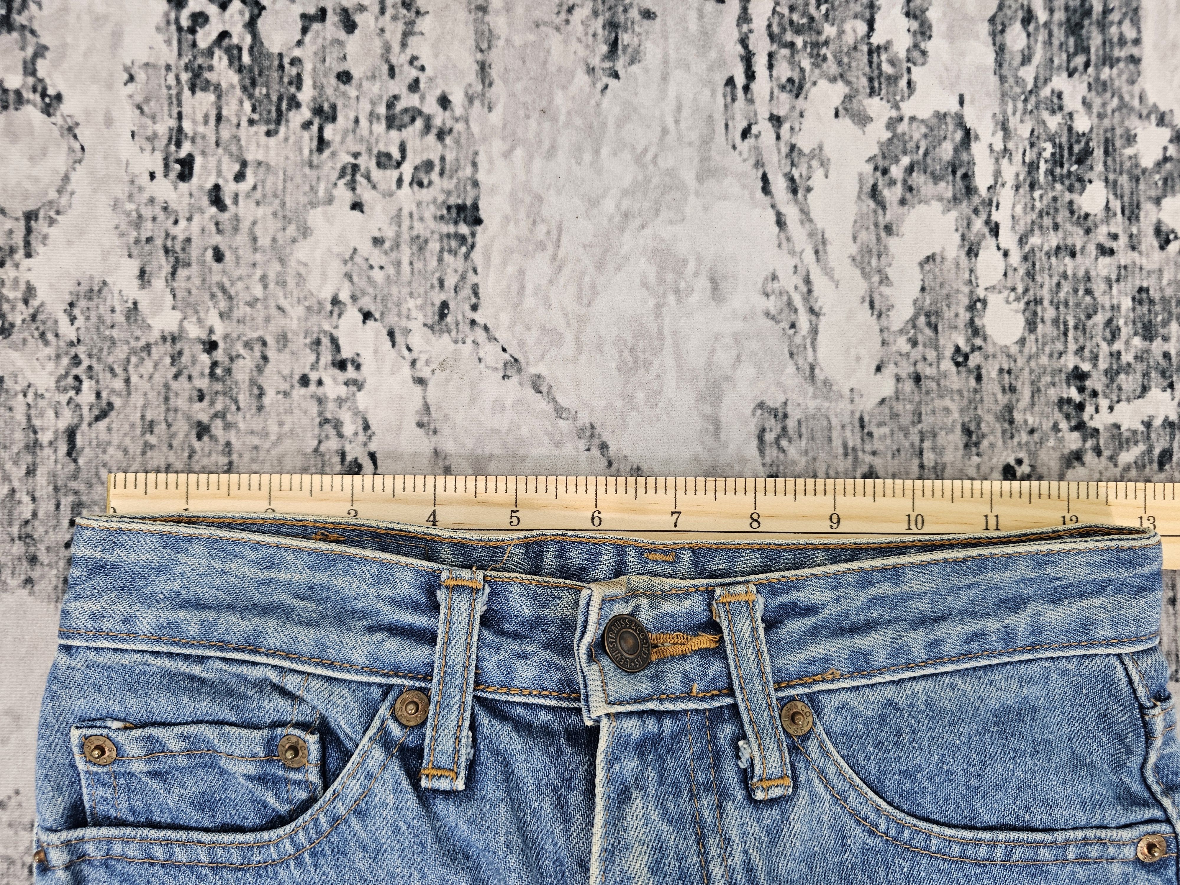Levi's Vintage Clothing Vtg LEVIS W518-0217 High Rise Blue Jeans L0538 Size 25X29 Size 25" / US 0 / IT 36 - 15 Thumbnail