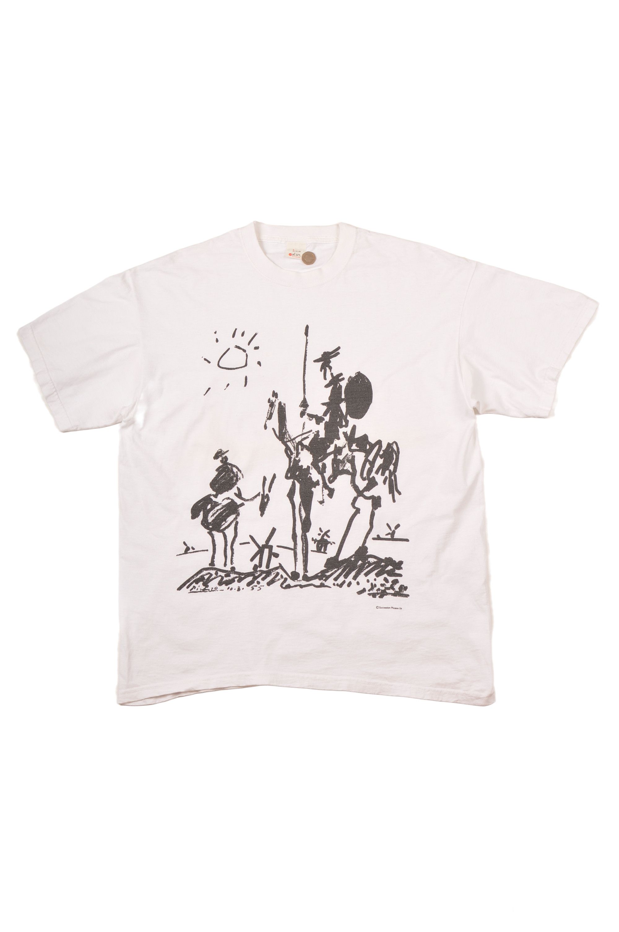 Vintage XL Art Succession Picasso 04 Vintage T-Shirt Tee Size US L / EU 52-54 / 3 - 1 Thumbnail