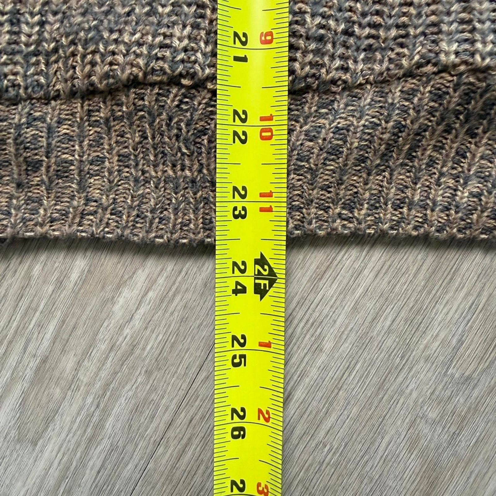 Vintage 90s brown knitwear sweater Size M / US 6-8 / IT 42-44 - 4 Thumbnail