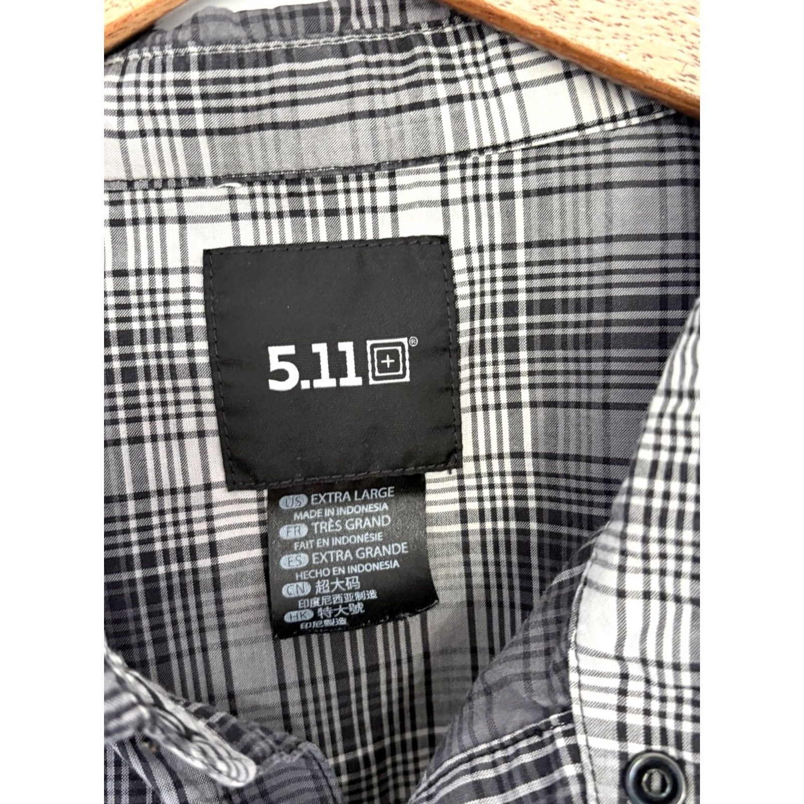 Vintage REI Co-op Shirt Mens Gray Plaid Long Sleeve Flannel Button Up XL Size US XL / EU 56 / 4 - 5 Thumbnail