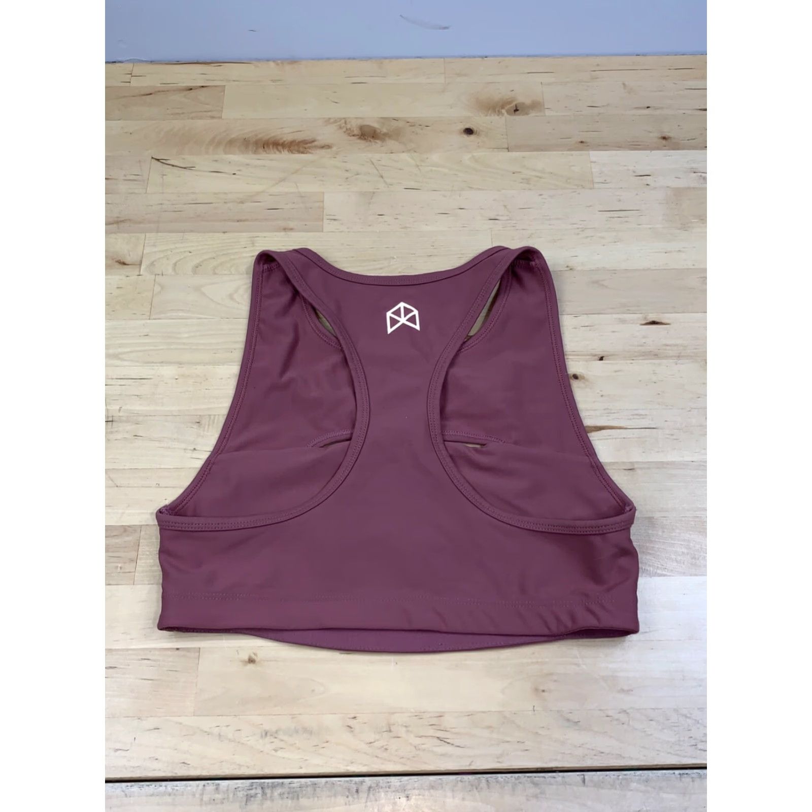 Vintage Raw Gear Womens Tank Cropped Activewear S Plum Sleeveless Racerback | Breathable Quick Dry Moisture Wicking Stretch | Bodybuilding Gym Training Size S / US 4 / IT 40 - 5 Thumbnail