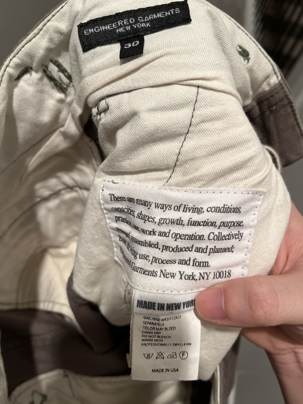 Engineered Garments Engineered Garment Olive Military Pants Size US 30 / EU 46 - 3 Thumbnail