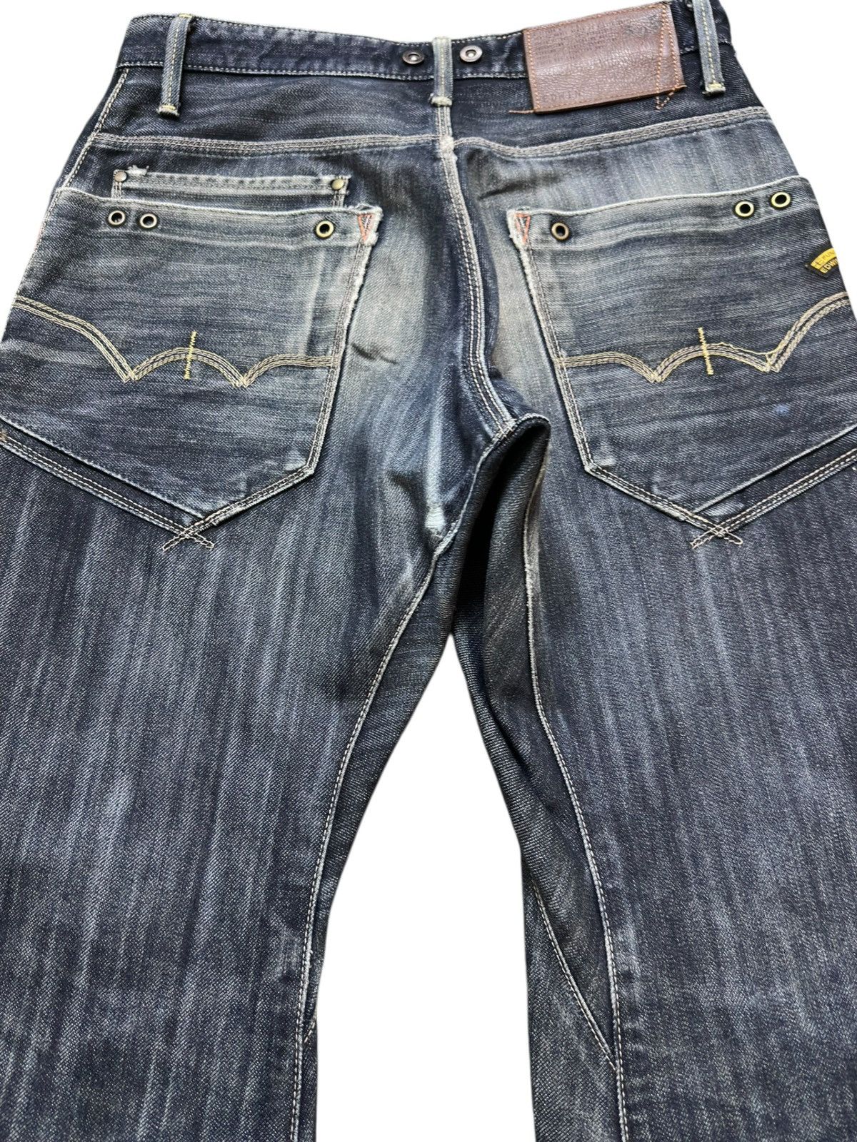 Edwin Vintage Edwin E-Function Curve Leg Grunge Denim Size US 29 - 5 Thumbnail