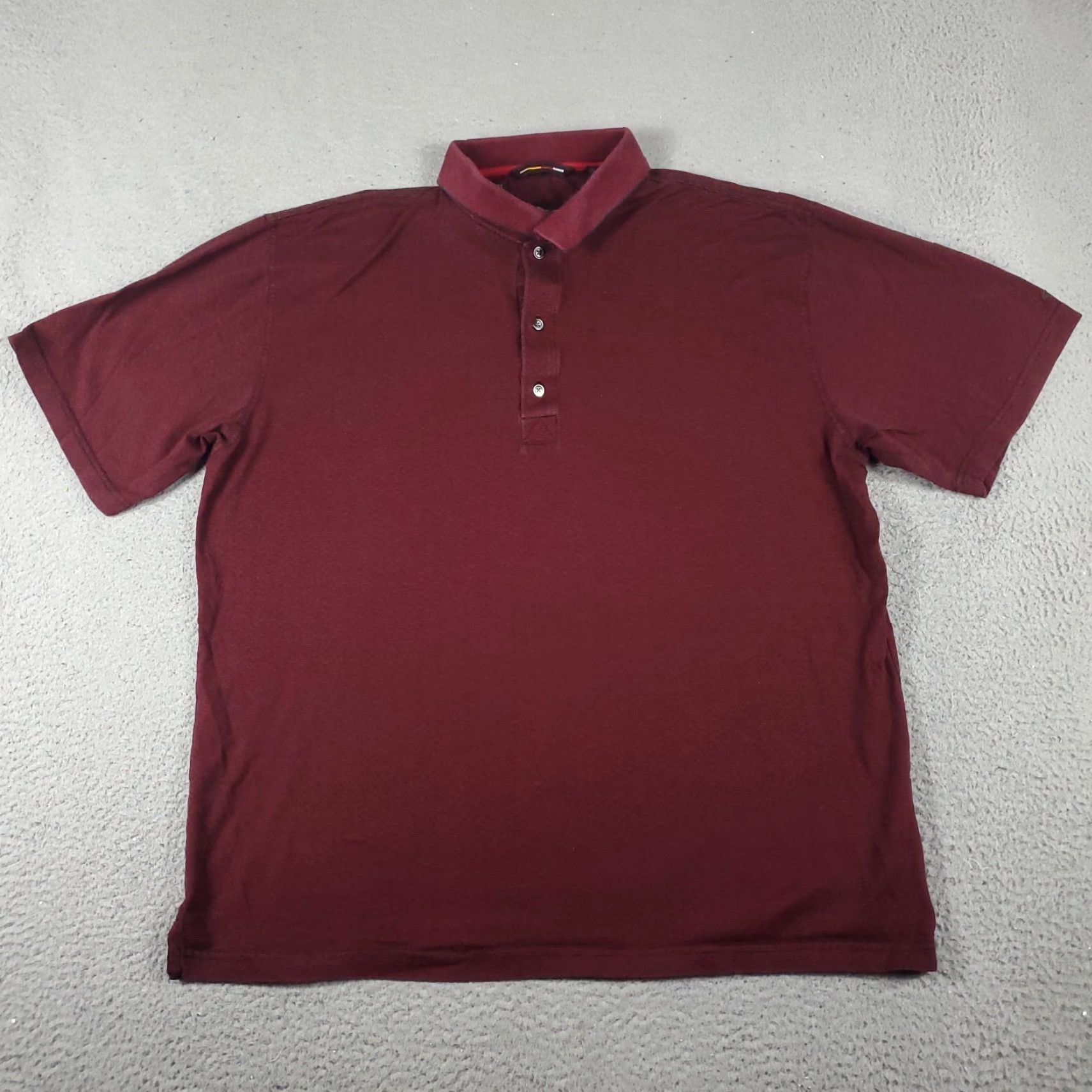 Vintage Greg Norman Red XL Cotton Polo Shirt Mens Short Sleeve Golf Casual Size US XL / EU 56 / 4 - 2 Thumbnail