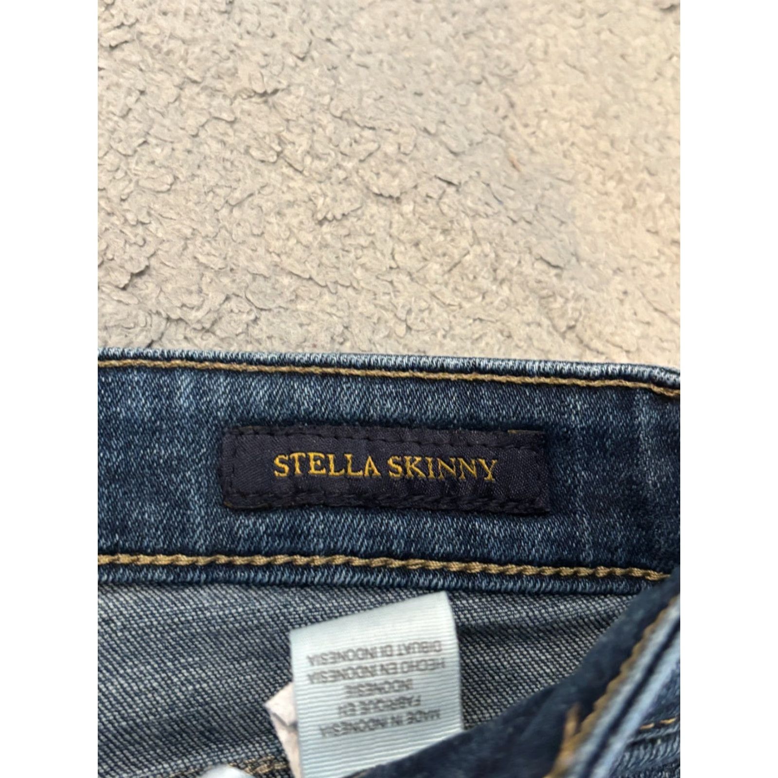 Lucky Brand Lucky Brand Jeans Womens 8/29 Stella Skinny Medium Wash Blue Denim Stretch Size 30" / US 8 / IT 44 - 3 Thumbnail