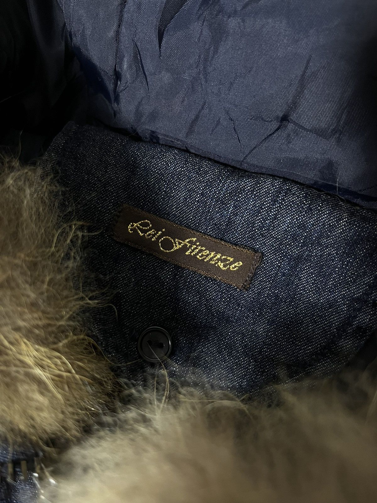 Hysteric Glamour Rei Firenze Multipocket punk Fur Denim Parka Belt Waisted Size US L / EU 52-54 / 3 - 8 Thumbnail