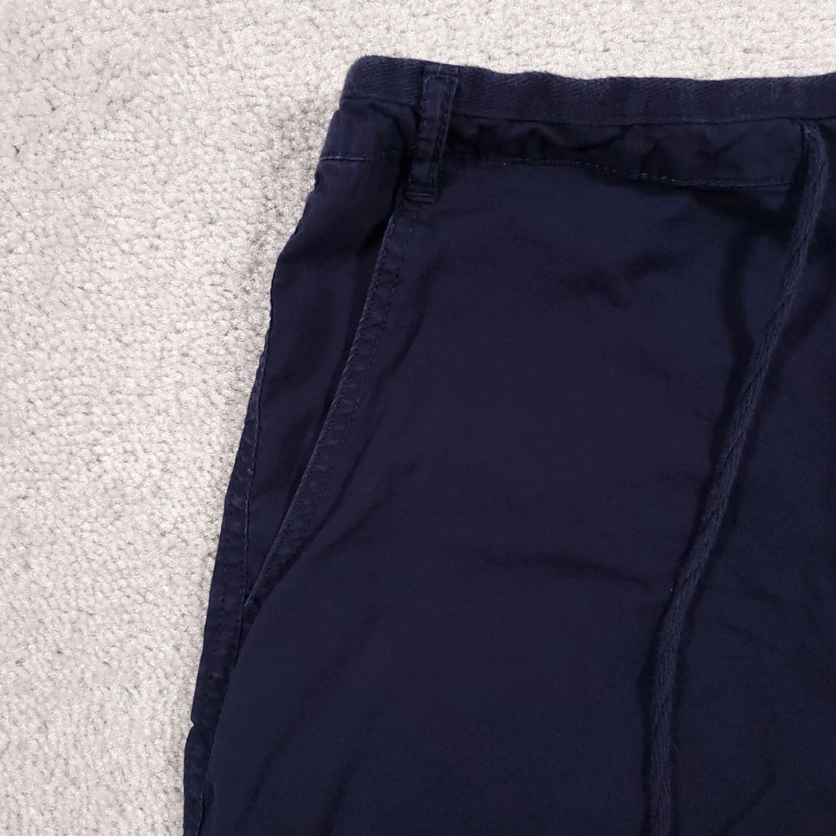 Eddie Bauer Eddie Bauer Mini Skirt Drawstring Women's 6 Navy Blue Casual Outdoor Pockets Skirt Beach Outdoor Womens 6 Navy Blue Size 28" / US 6 / IT 42 - 4 Thumbnail