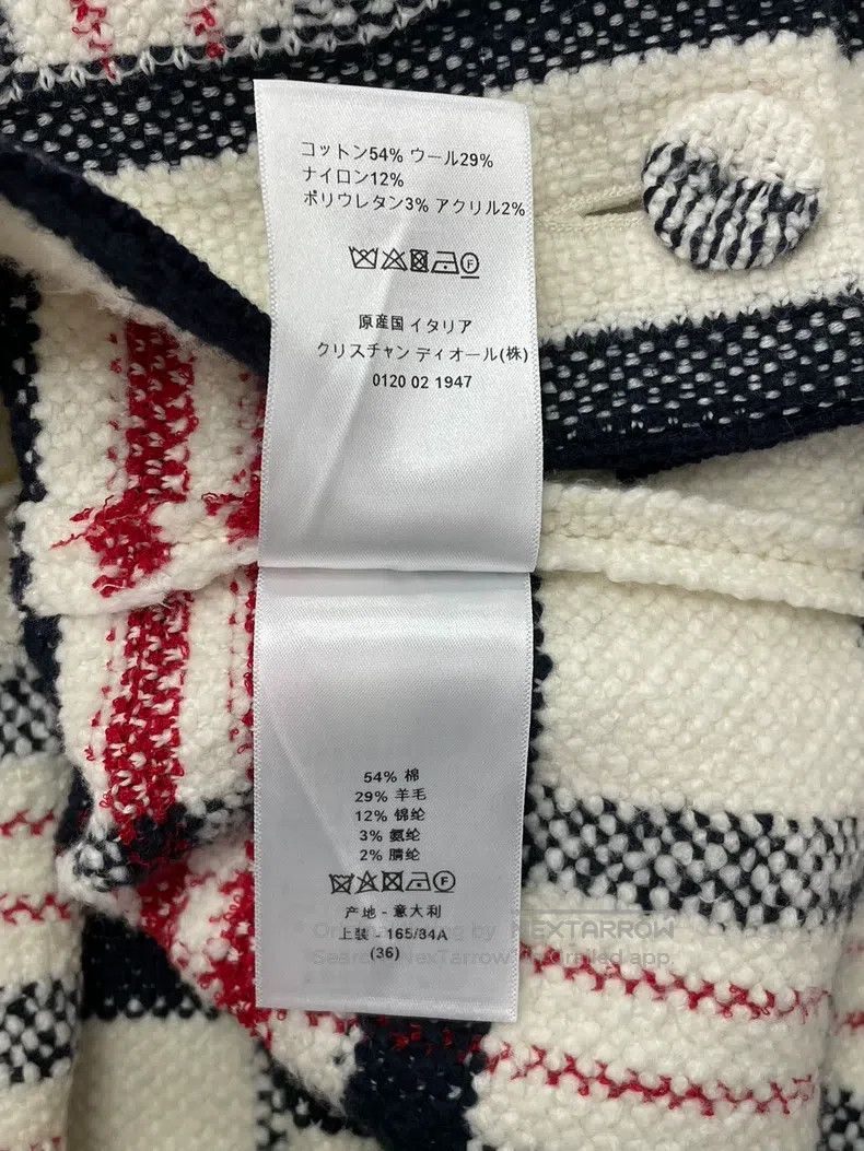 Dior Dior Covered coat logo short-sleeved coat Size XS / US 0-2 / IT 36-38 - 6 Thumbnail