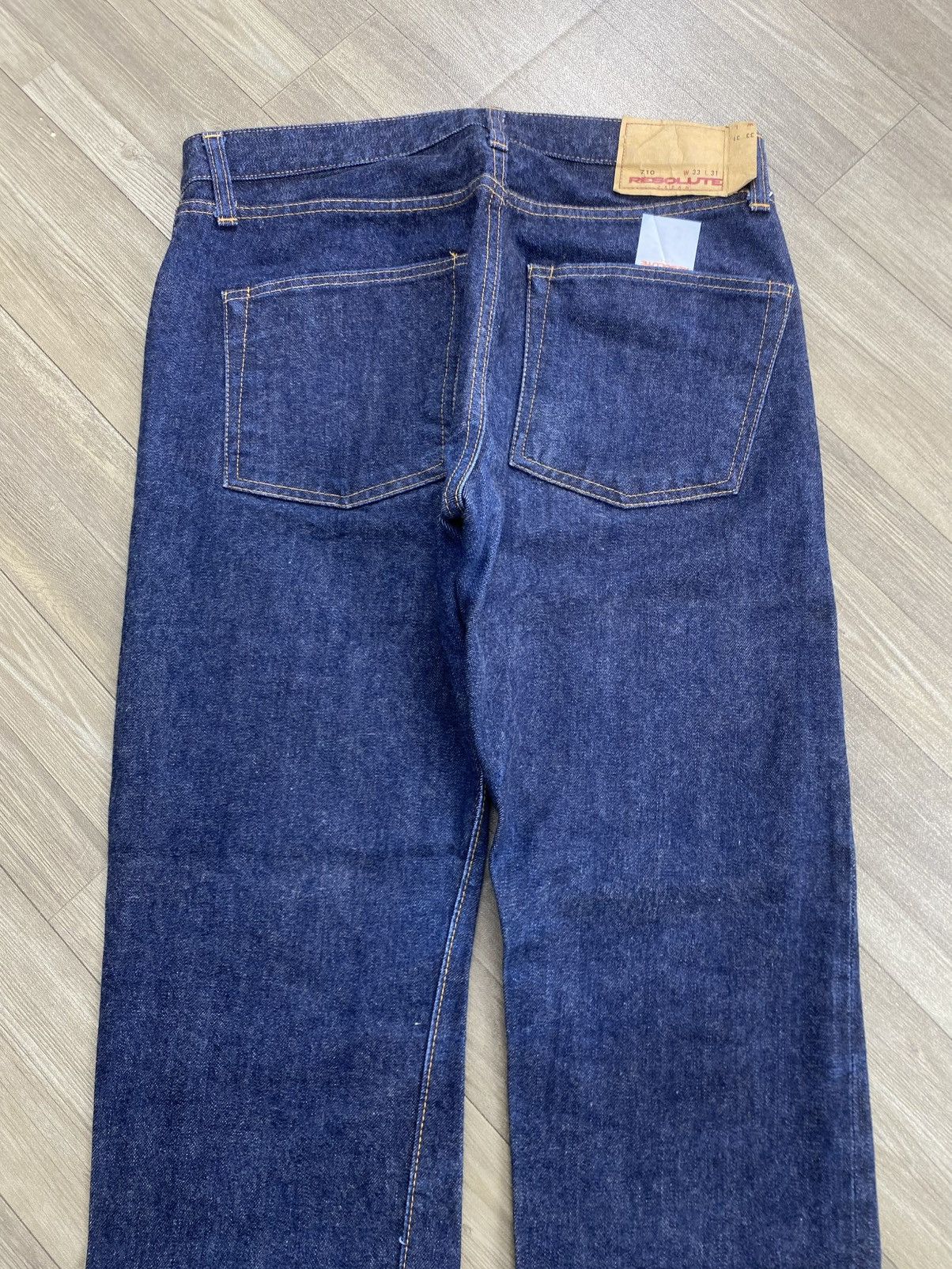 RESOLUTE Resolute 710 Raw Selvedge Japanese Denim Pants Size US 32 / EU 48 - 16 Thumbnail