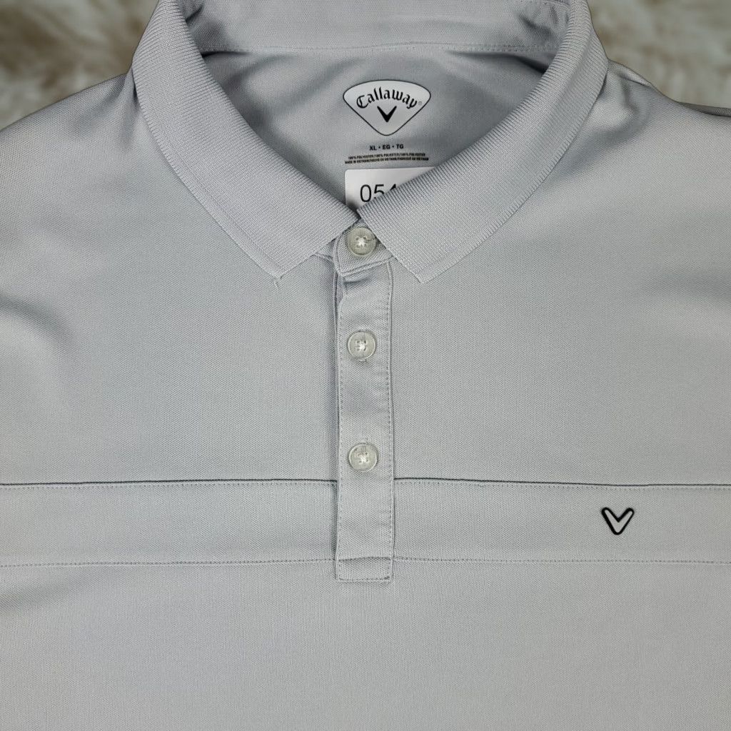 Callaway Callaway Polo Shirt Mens Size XL Gray Opti Dri Fit Golf Short Sleeve Size US XL / EU 56 / 4 - 1 Thumbnail