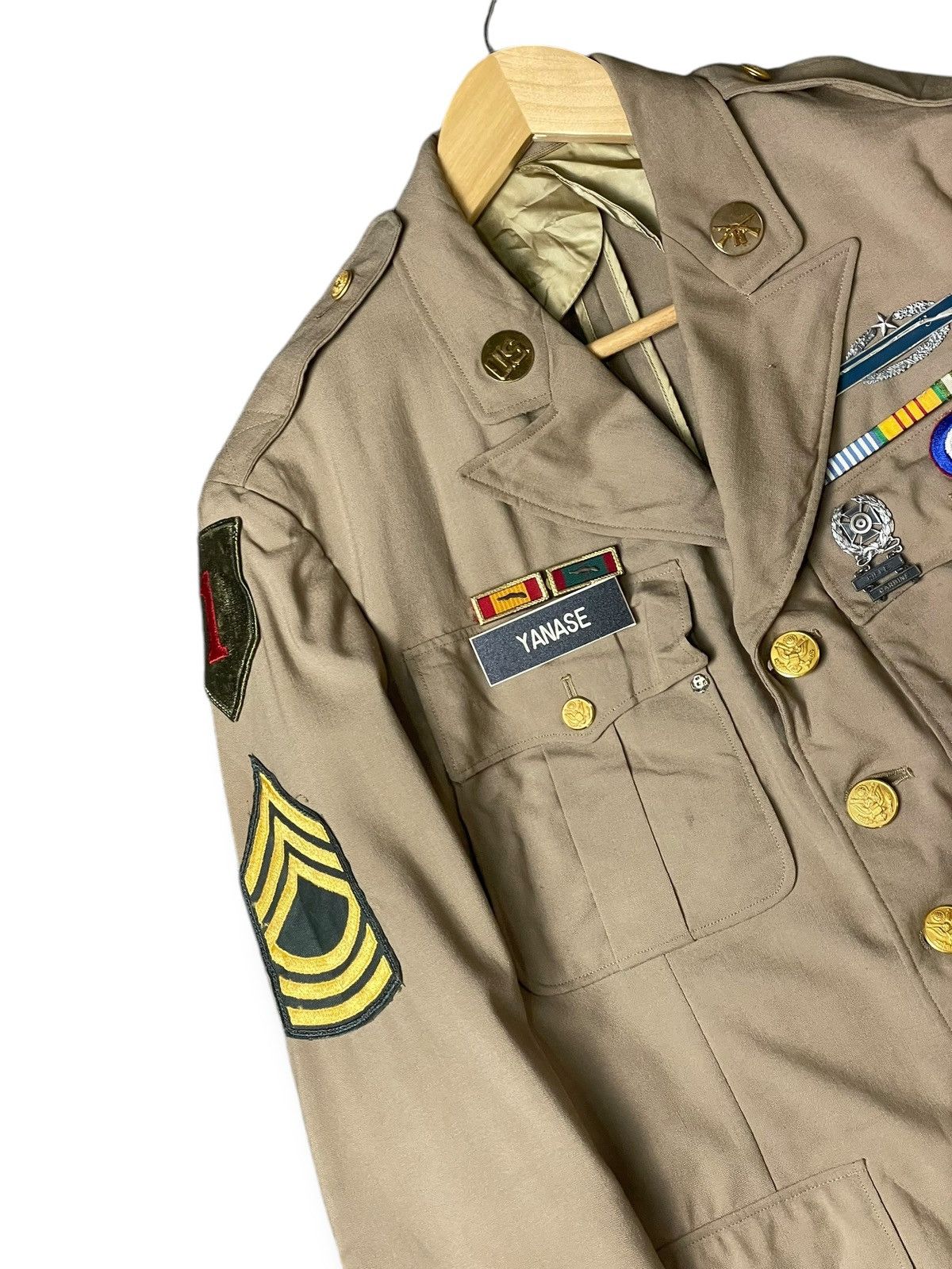 Japanese Brand × Vintage Army Officers Uniform Jacket (107) Size US XXS / EU 40 - 3 Thumbnail
