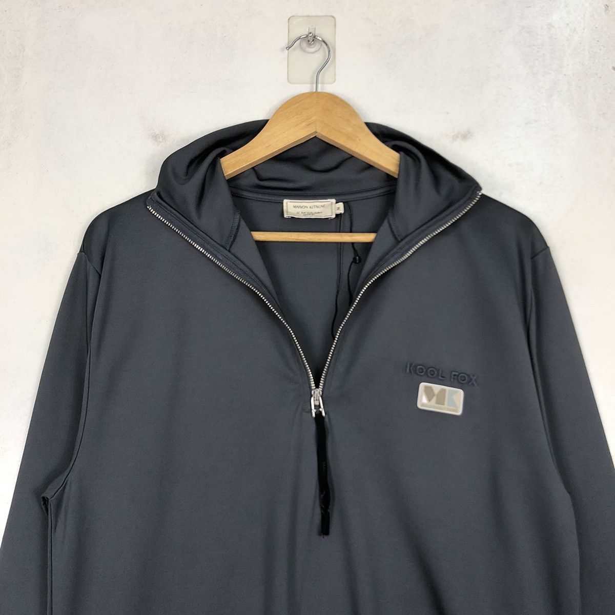 Japanese Brand × Maison Kitsune × Other Kool For Maison Kitsune Halfzipper Jacket Size US M / EU 48-50 / 2 - 10 Thumbnail