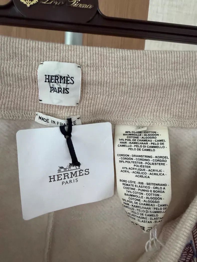 Hermes Hermes Women's Spring and Autumn Drawstring Casual Pants Size US 26 / EU 42 - 7 Thumbnail