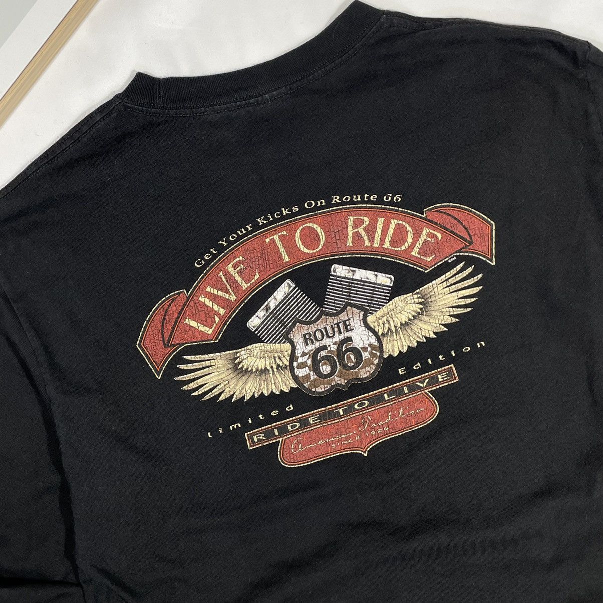 Route 66 Rout 66 Vintage LS shirt y2k Size US M / EU 48-50 / 2 - 6 Thumbnail
