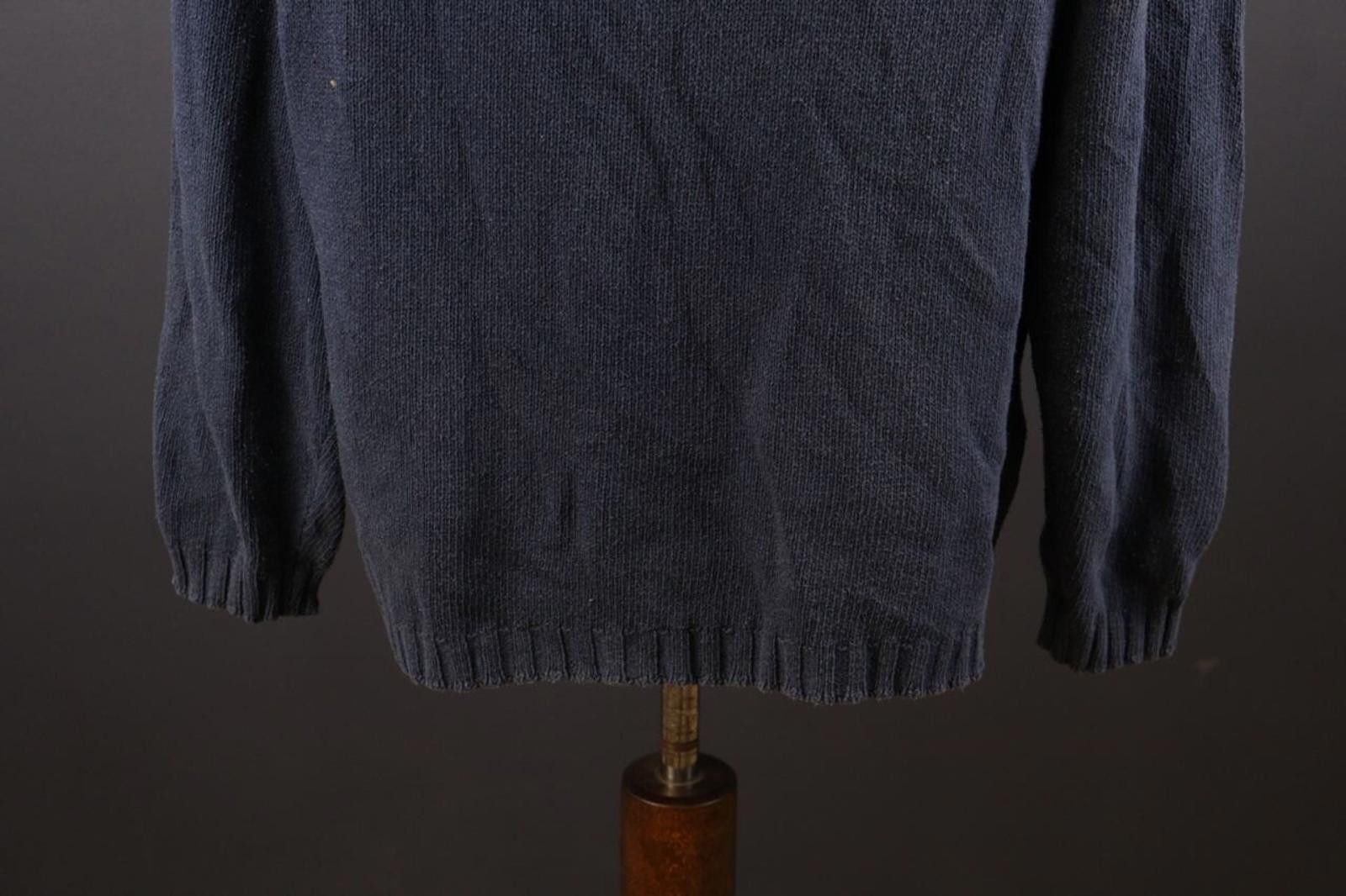 Lacoste Lacoste Blue Linen Knit Vintage Sweater Size 7 / 2XL Size US XXL / EU 58 / 5 - 9 Thumbnail