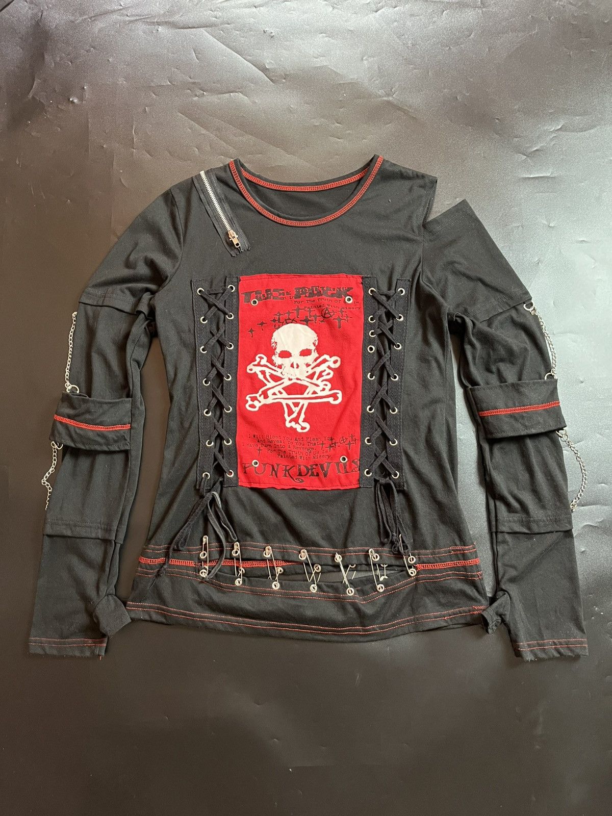 14th Addiction × If Six Was Nine × Japanese Brand ❤️‍🔥 BINDING OFFER ❤️‍🔥 The punk Grunge by Addictrap Size US M / EU 48-50 / 2 - 1 Thumbnail
