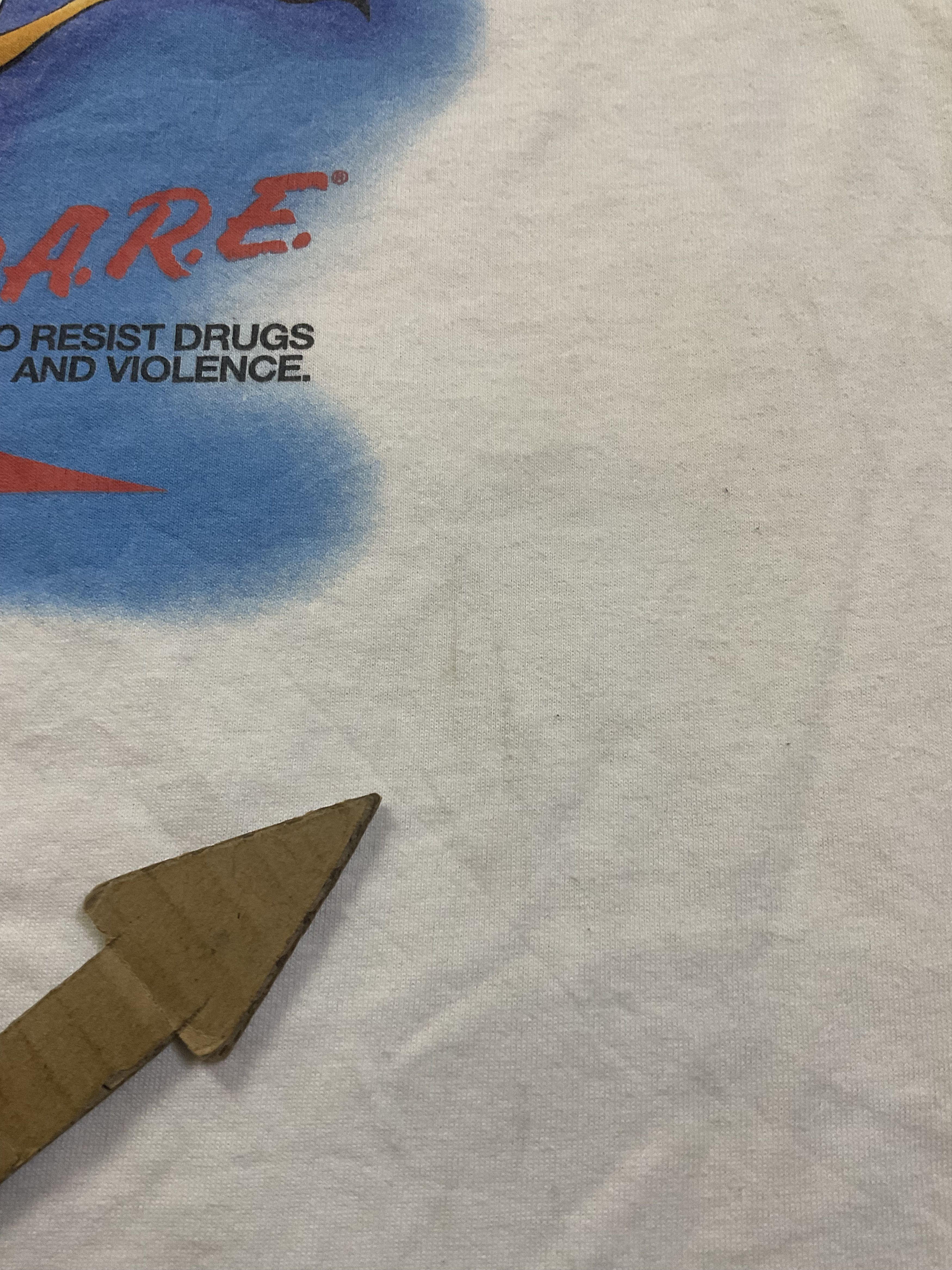 D.A.R.E Vintage 1997 DARE Use Your Head Soccer Lion T-Shirt Size US L / EU 52-54 / 3 - 7 Thumbnail