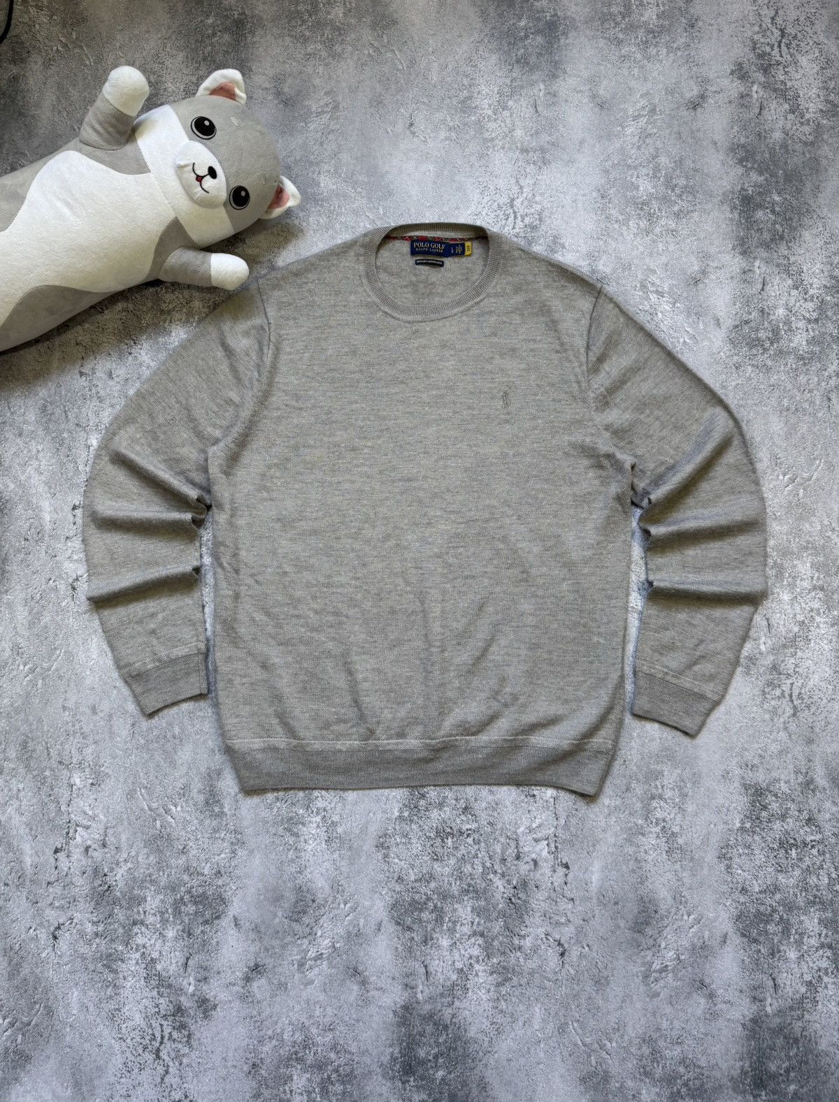 Polo Ralph Lauren × Vintage Vintage Polo Ralph Lauren Sweater Wool Size US L / EU 52-54 / 3 - 1 Thumbnail