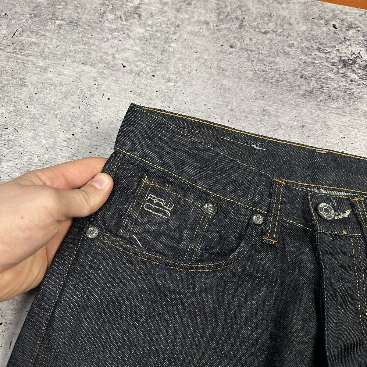 G-Star × Japanese Brand Men’s G-star Brooklyn Denim Raw 3301 Jeans Size 30 Size US 30 / EU 46 - 5 Thumbnail