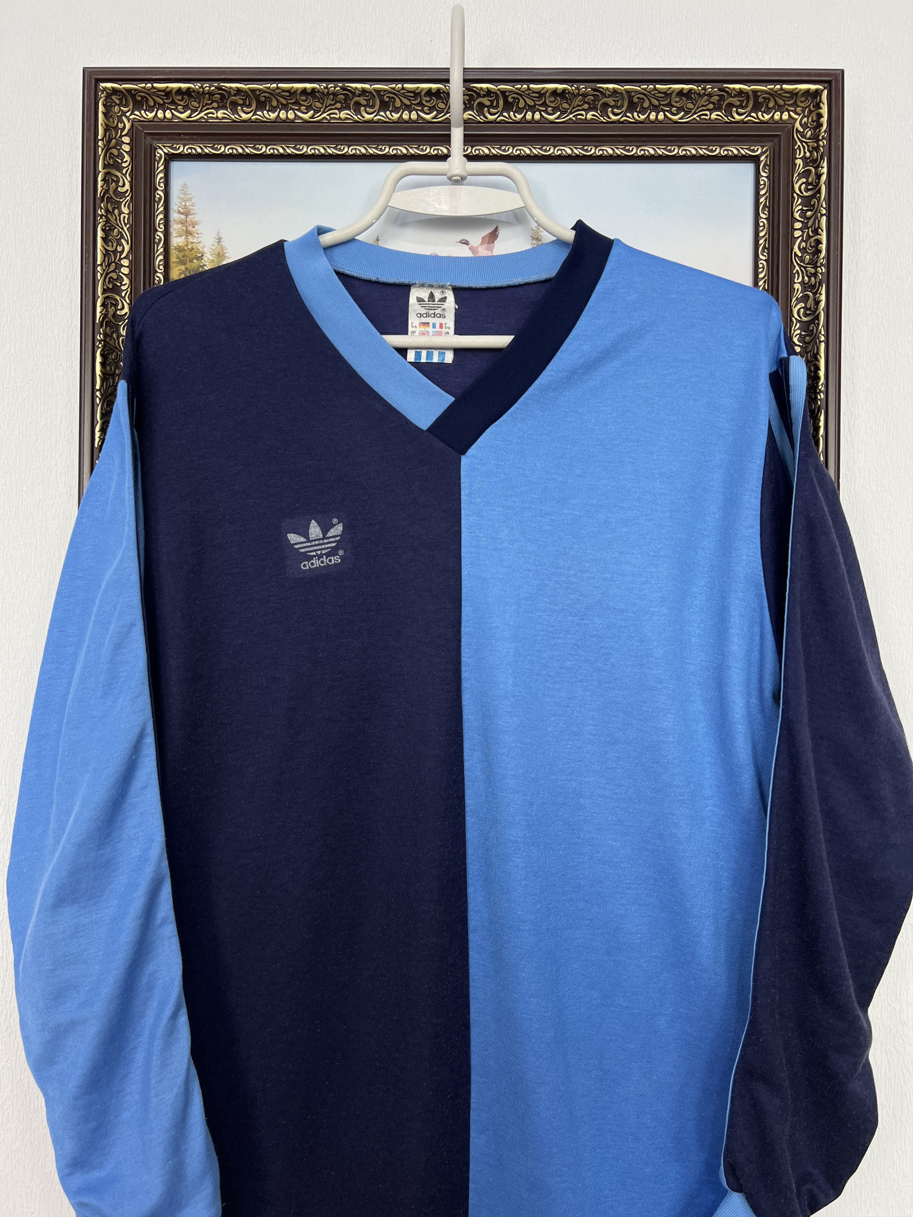 Adidas Vintage 80's Adidas West Germany Football Template Shirt Size US M / EU 48-50 / 2 - 2 Thumbnail