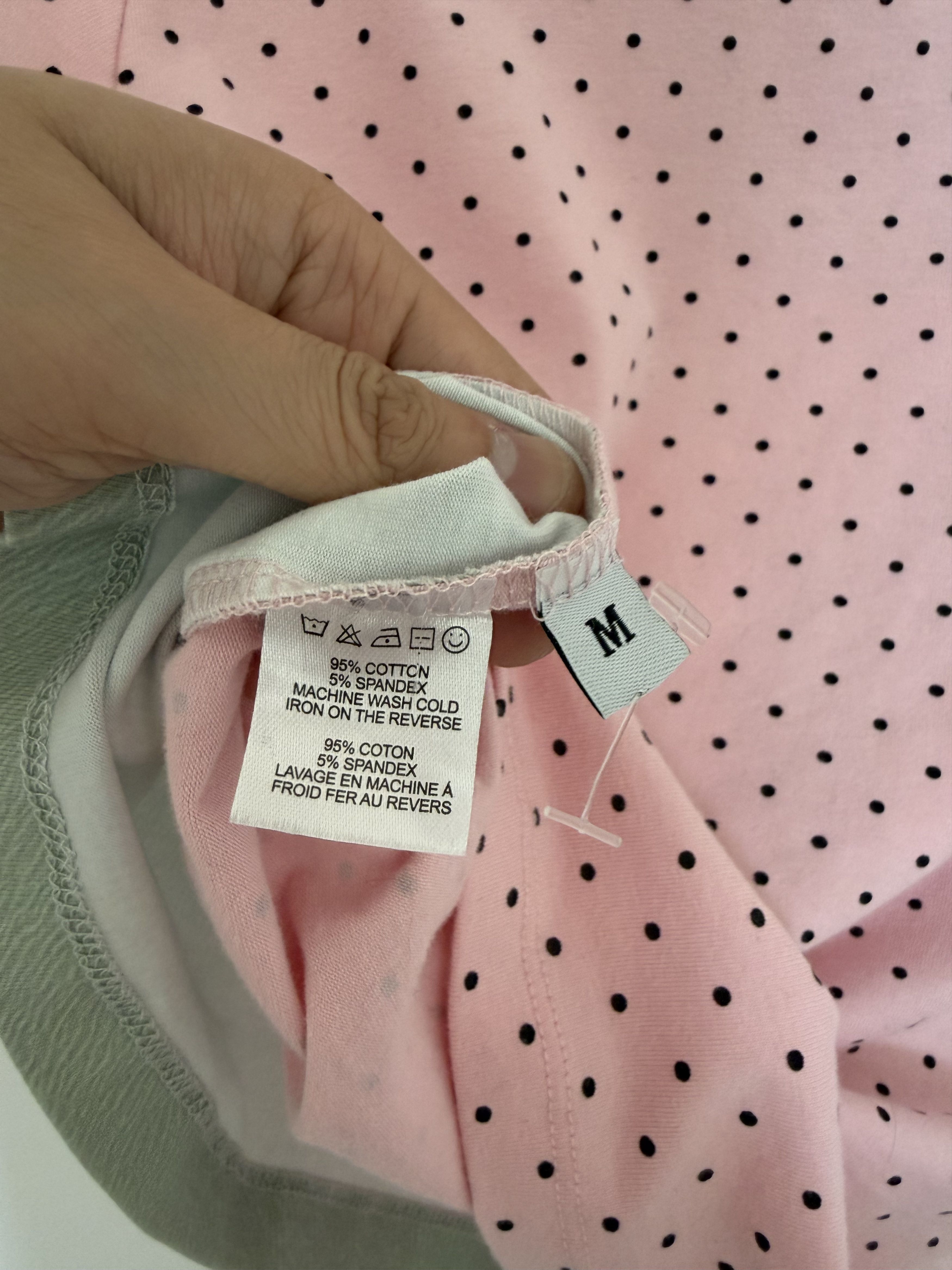 Ashley Williams Women's Gray Polka-Dot Printed T-Shirt Size M / US 6-8 / IT 42-44 - 7 Thumbnail