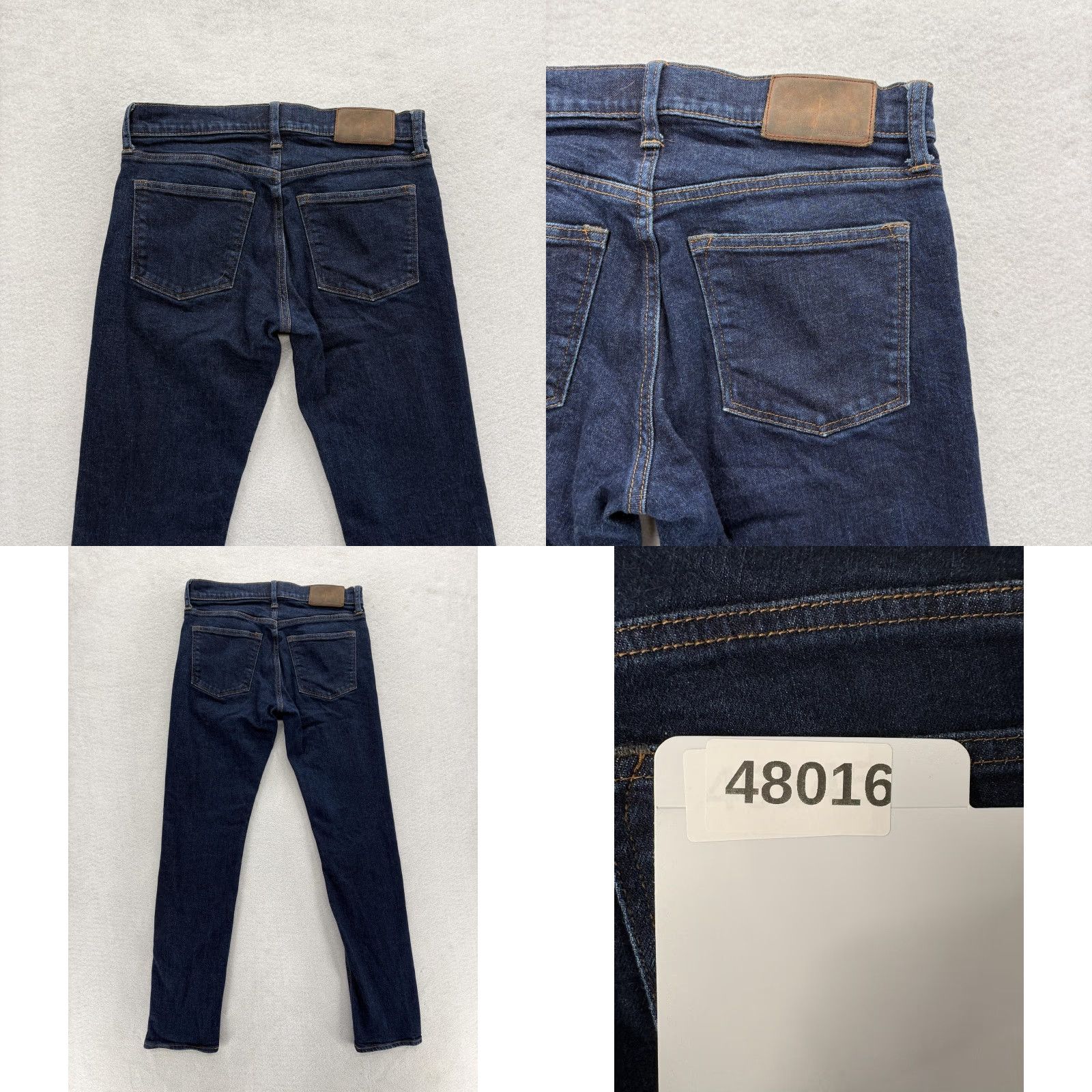 J.Crew J.CREW 484 Slim Taper Jeans Mens 29x30 Blue Dark Wash Stretch Denim Kurabo Shirt? Size US 29 - 9 Thumbnail