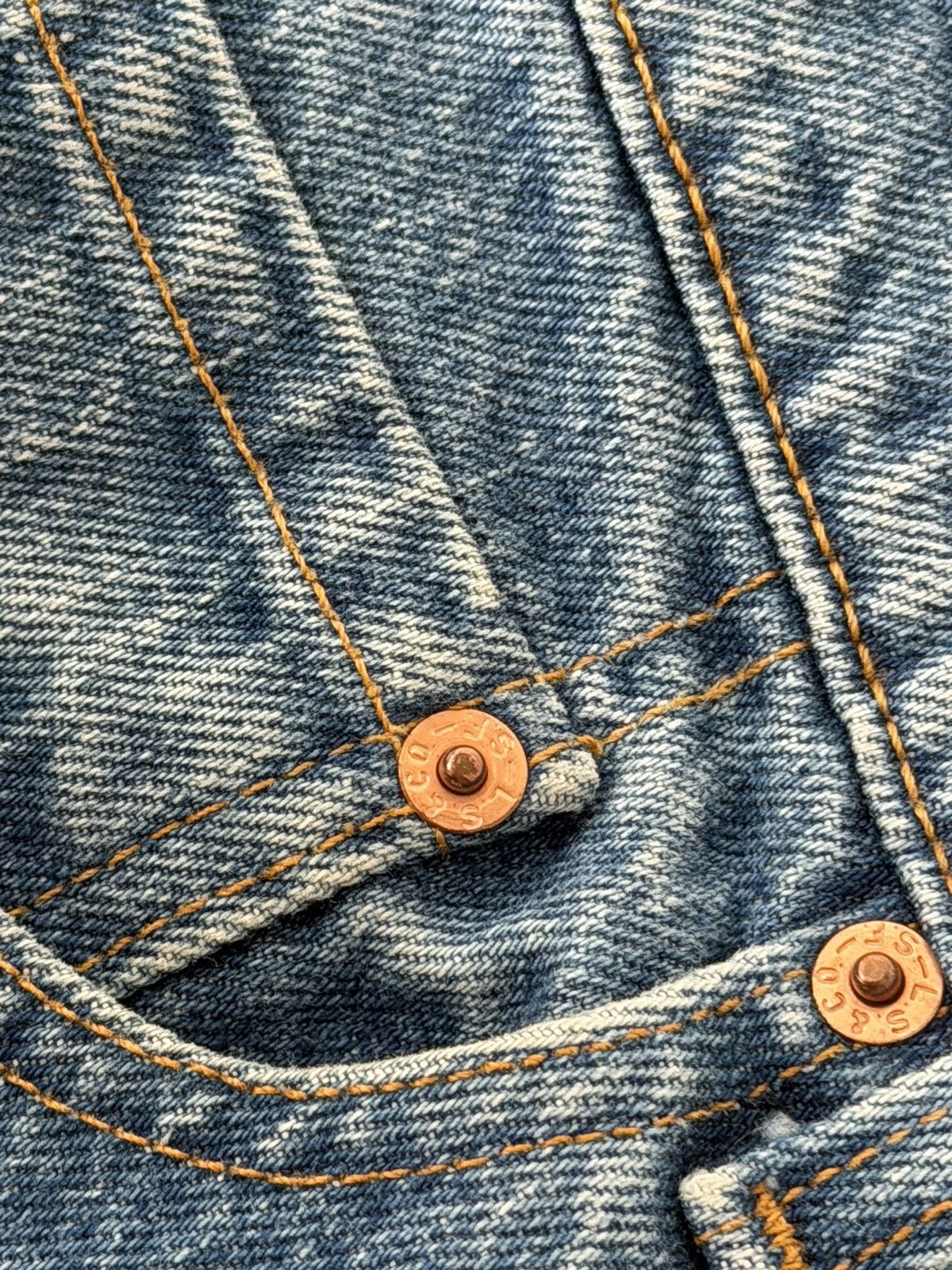 Levi's ‼️Vintage Levi’s Grey 565 Red Tab Denim Made in USA🇺🇸Jeans‼️ Size US 32 / EU 48 - 20 Thumbnail