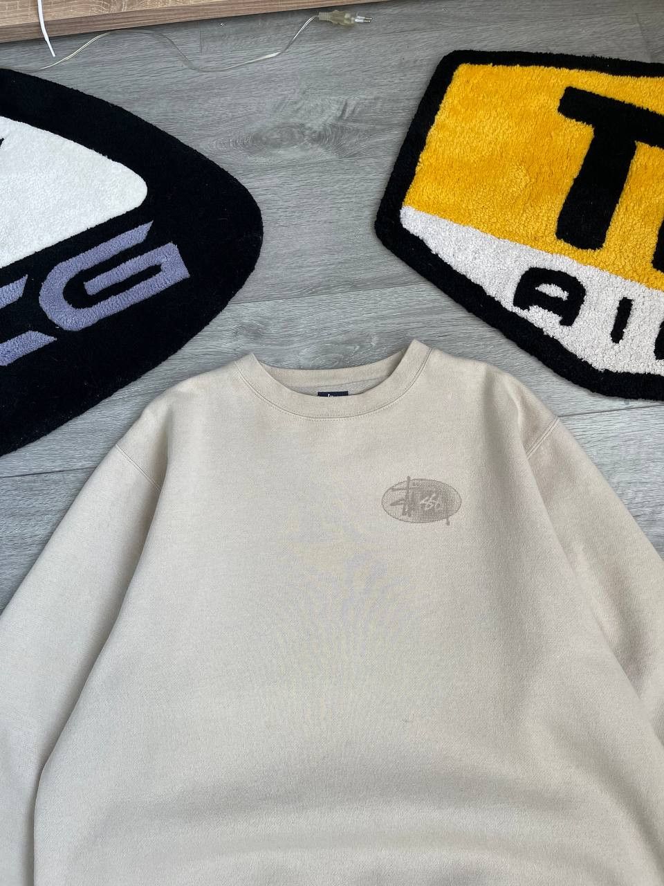 Streetwear × Stussy × Vintage vintage rare 90s stussy big logo sweatshirt Size US M / EU 48-50 / 2 - 3 Thumbnail