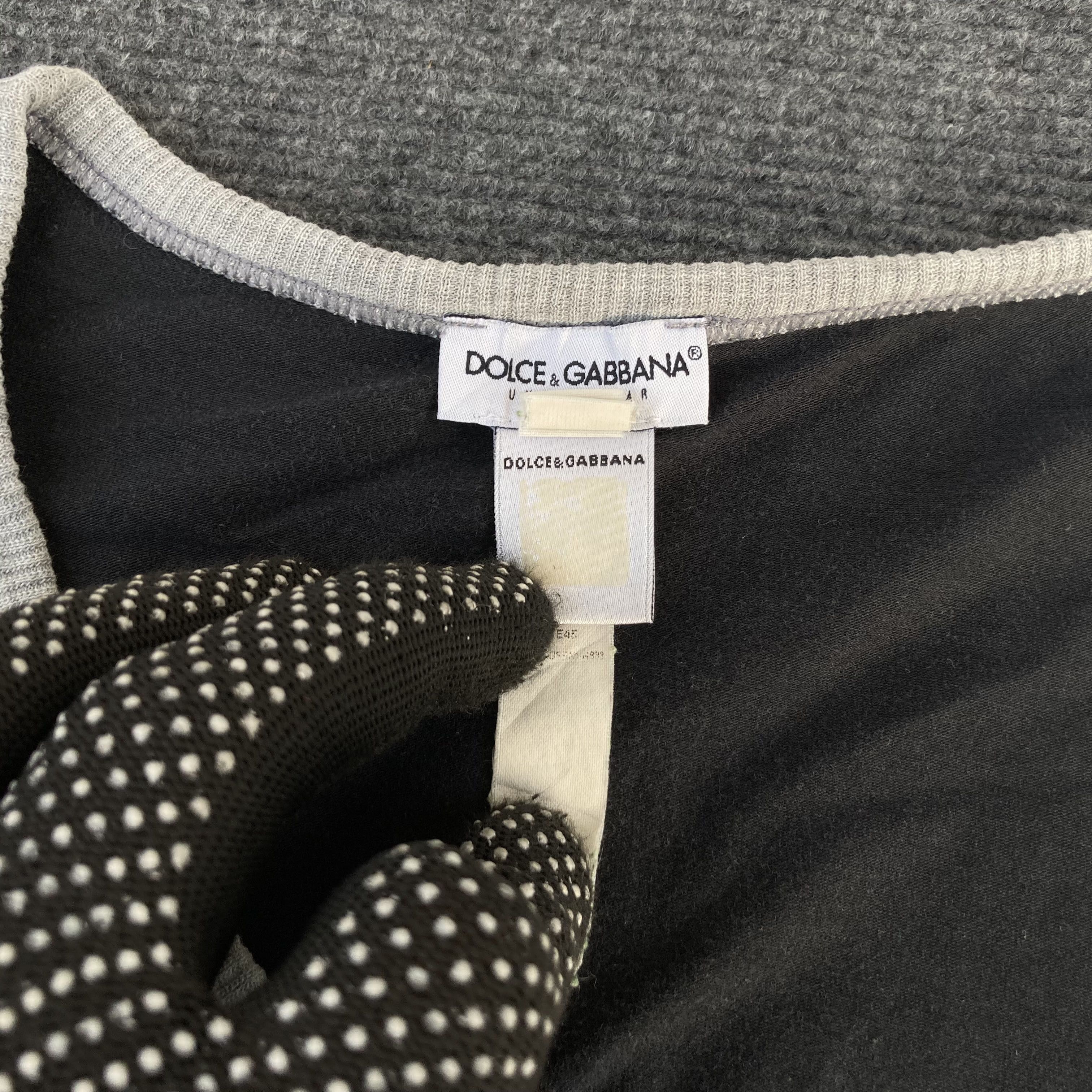 Dolce & Gabbana × Vintage Vtg Dolce and Gabbana Button Up Fit Body T shirt Size US M / EU 48-50 / 2 - 3 Thumbnail