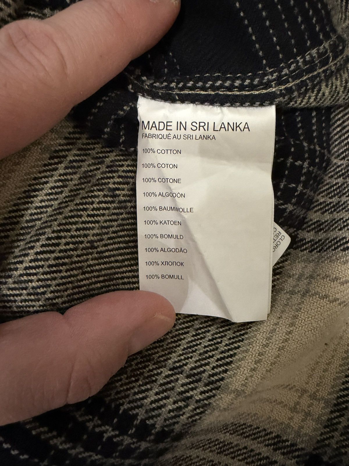 Club Monaco 100% cotton plaid overshirt Size US XS / EU 42 / 0 - 6 Thumbnail