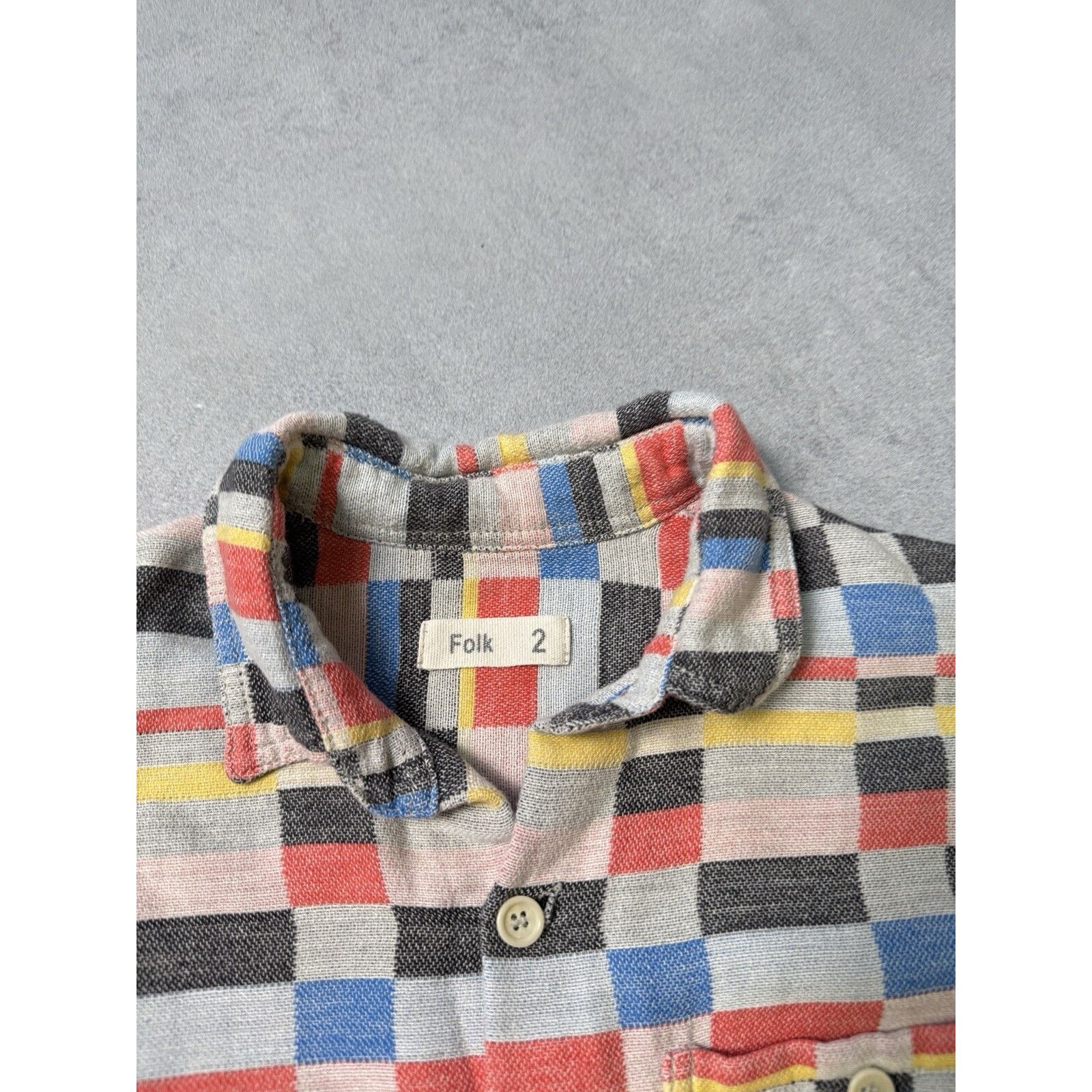 Folk Folk Button Up Long Sleeve Shirt Size 2 S Multicolour Size US S / EU 44-46 / 1 - 6 Thumbnail