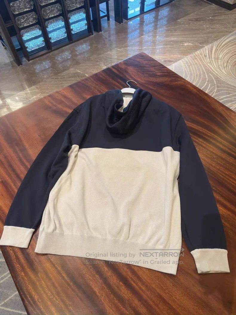 Loro Piana Loro Piana Cashmere Blend Sweater Hoodie Size L / US 10 / IT 46 - 4 Thumbnail