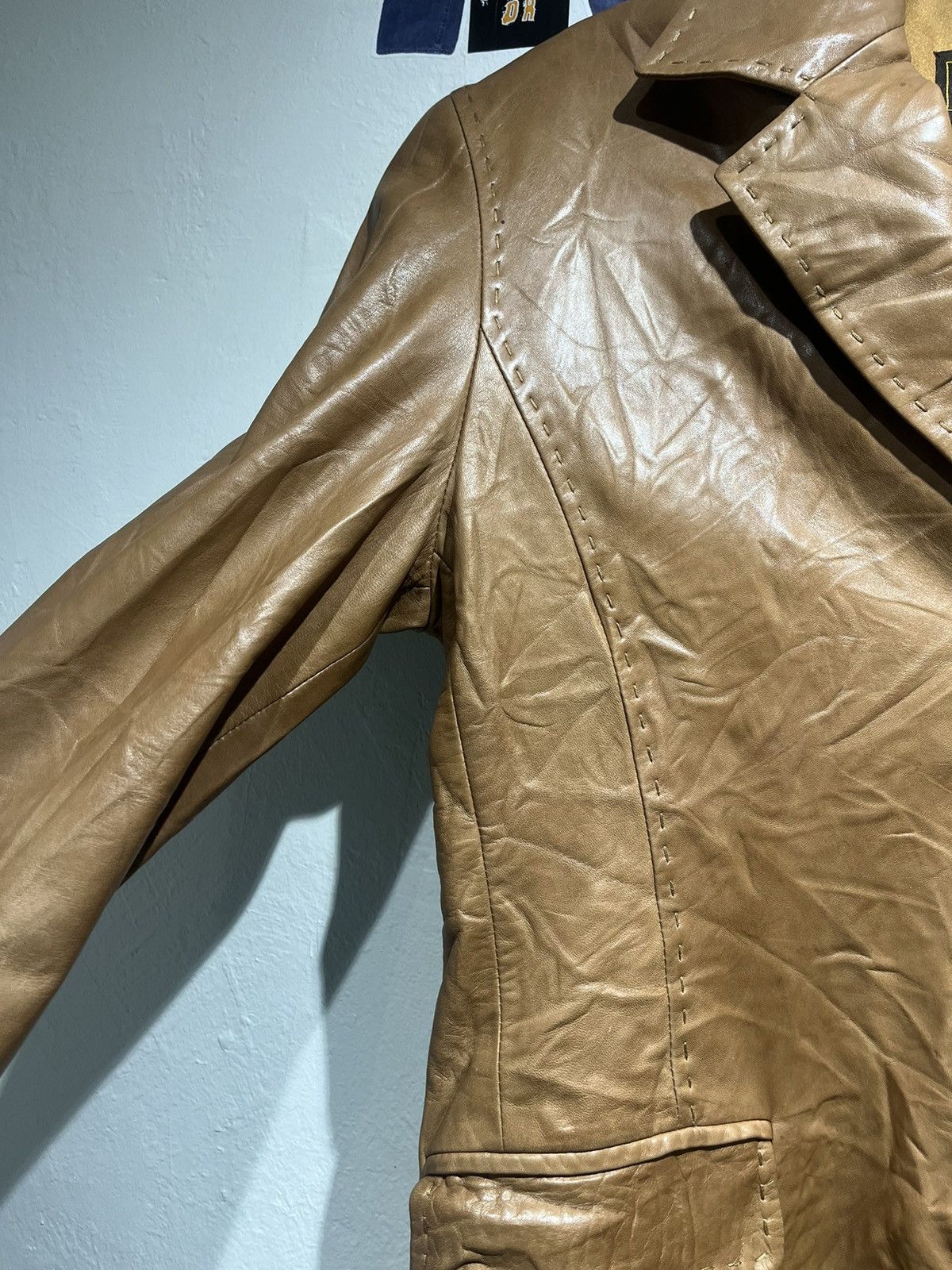 Loro Piana Vintage Loro Piana leather jacket Size M / US 6-8 / IT 42-44 - 14 Thumbnail