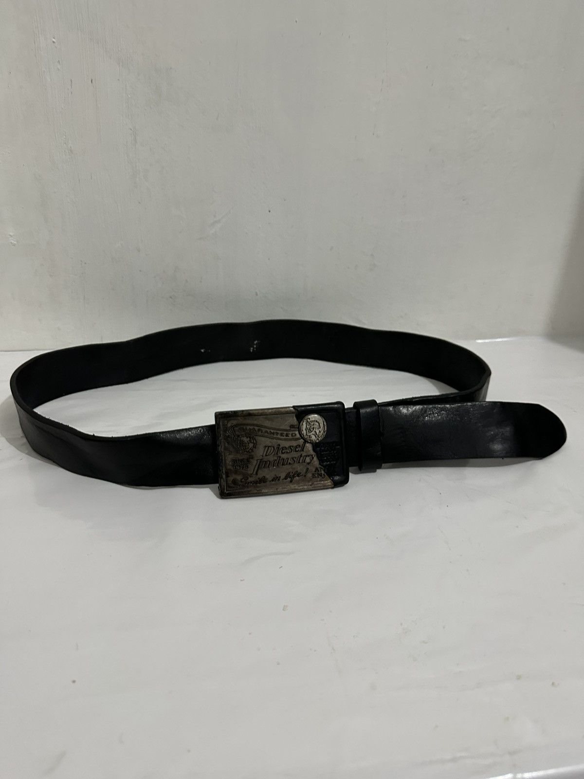 Diesel × Genuine Leather Diesel Leather Belt Size ONE SIZE - 6 Thumbnail